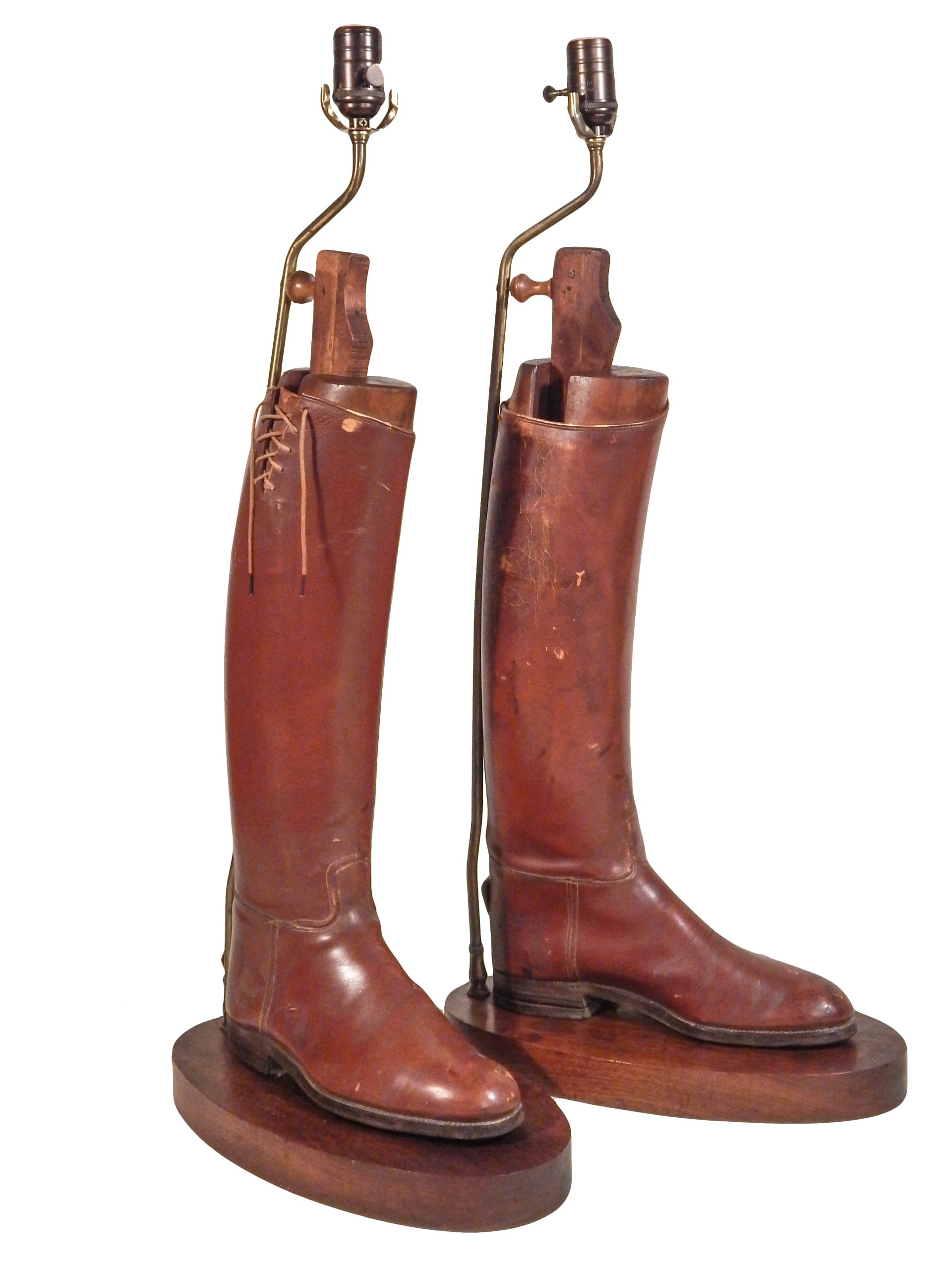 Pair of Riding Boot Lamps - Image 3