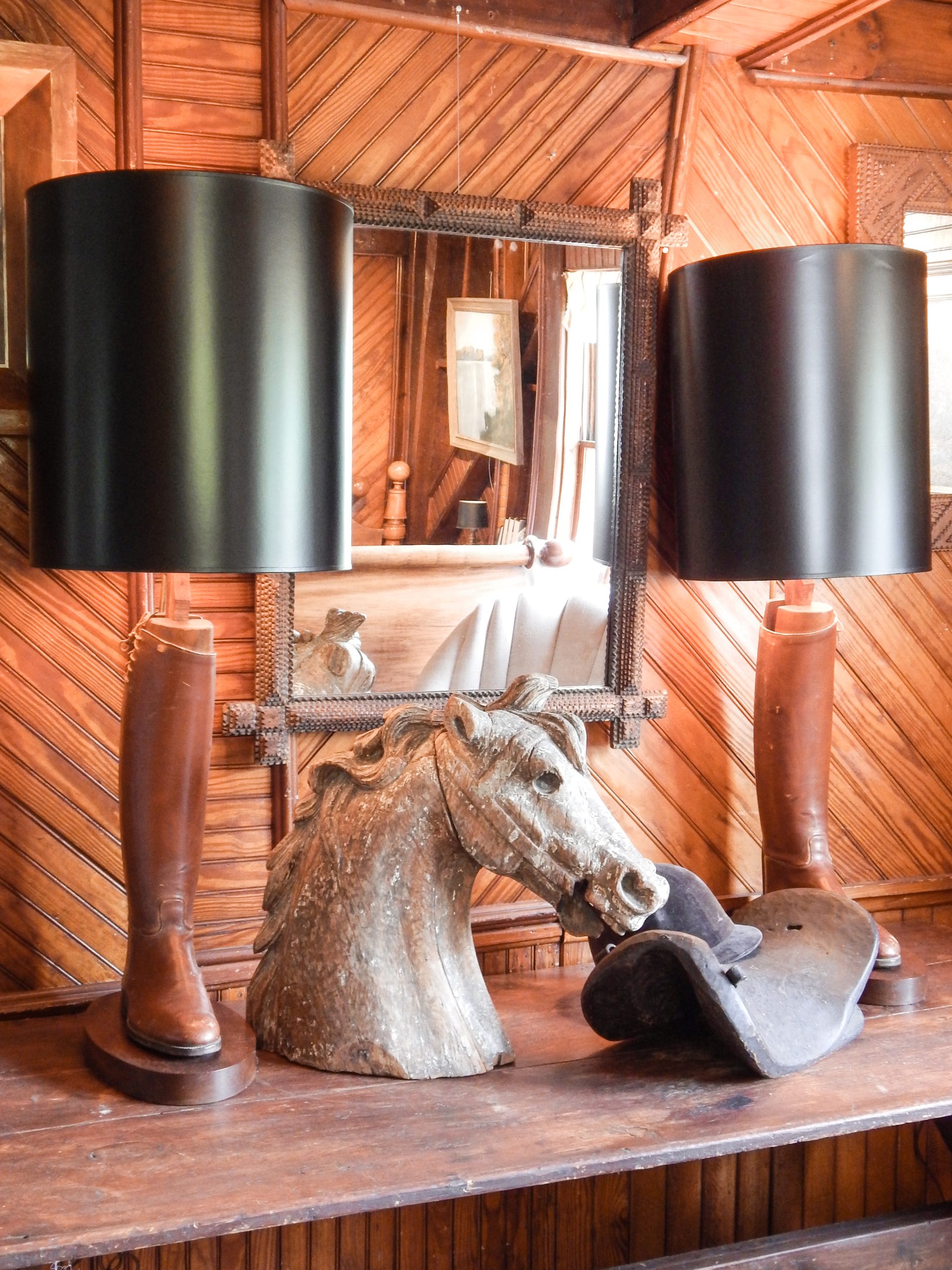 Pair of Riding Boot Lamps - Image 2