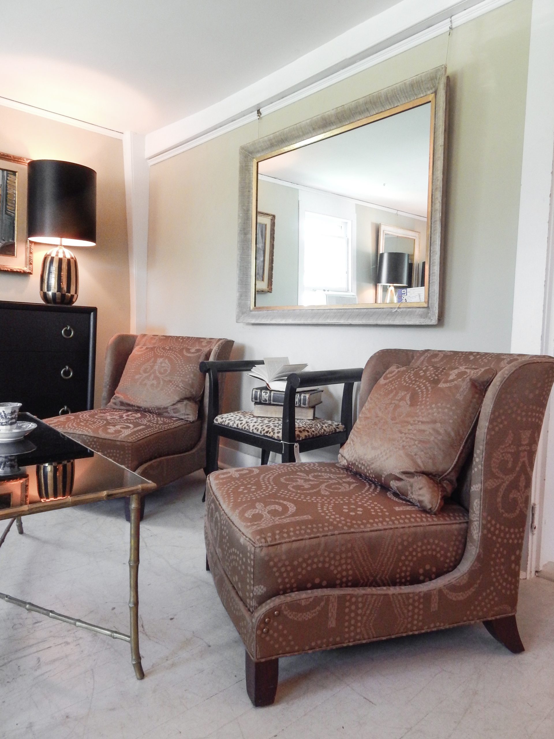 Winged Baker Slipper Chairs - Image 2