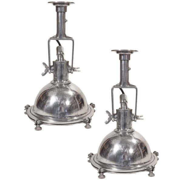 Pair of Aluminum Fox Lights