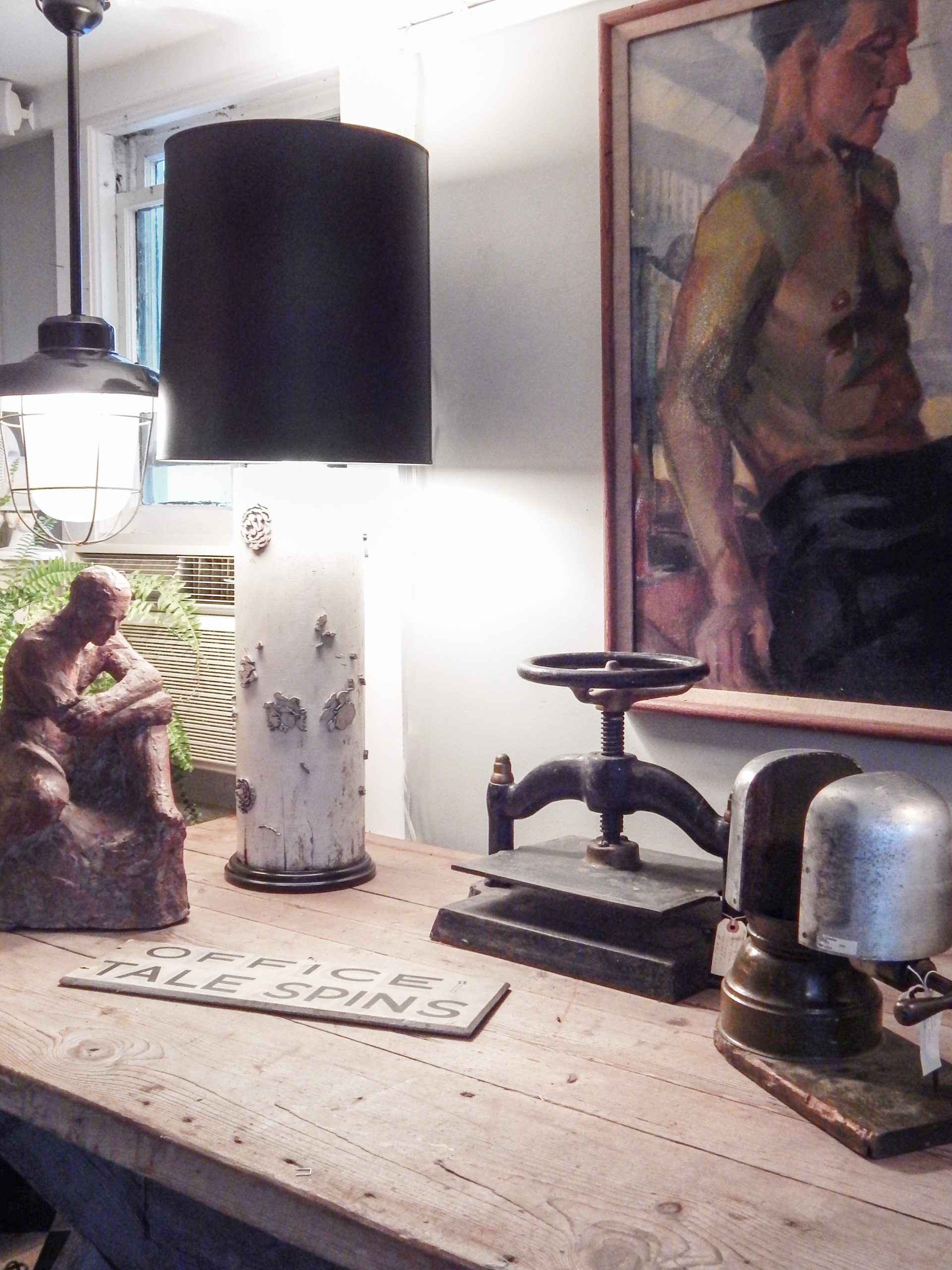 Large Roller Table Lamp - Image 2