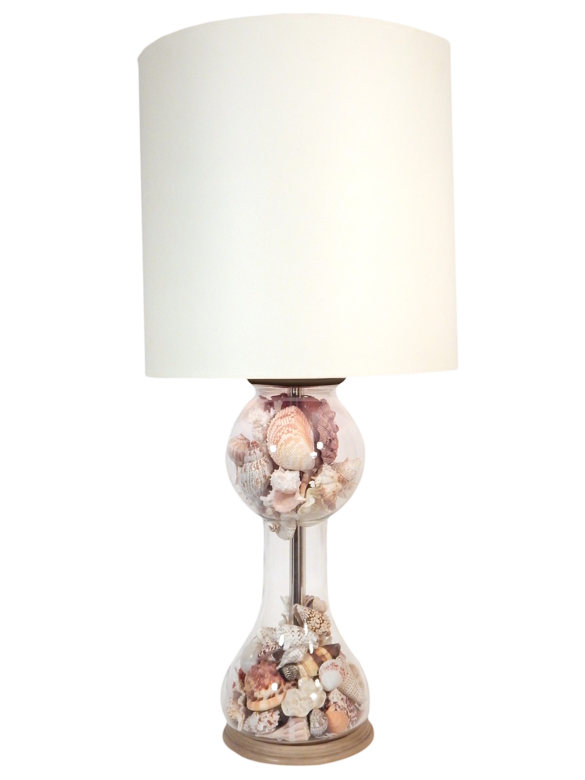 Pair of Cloche Shell Lamps - Image 3