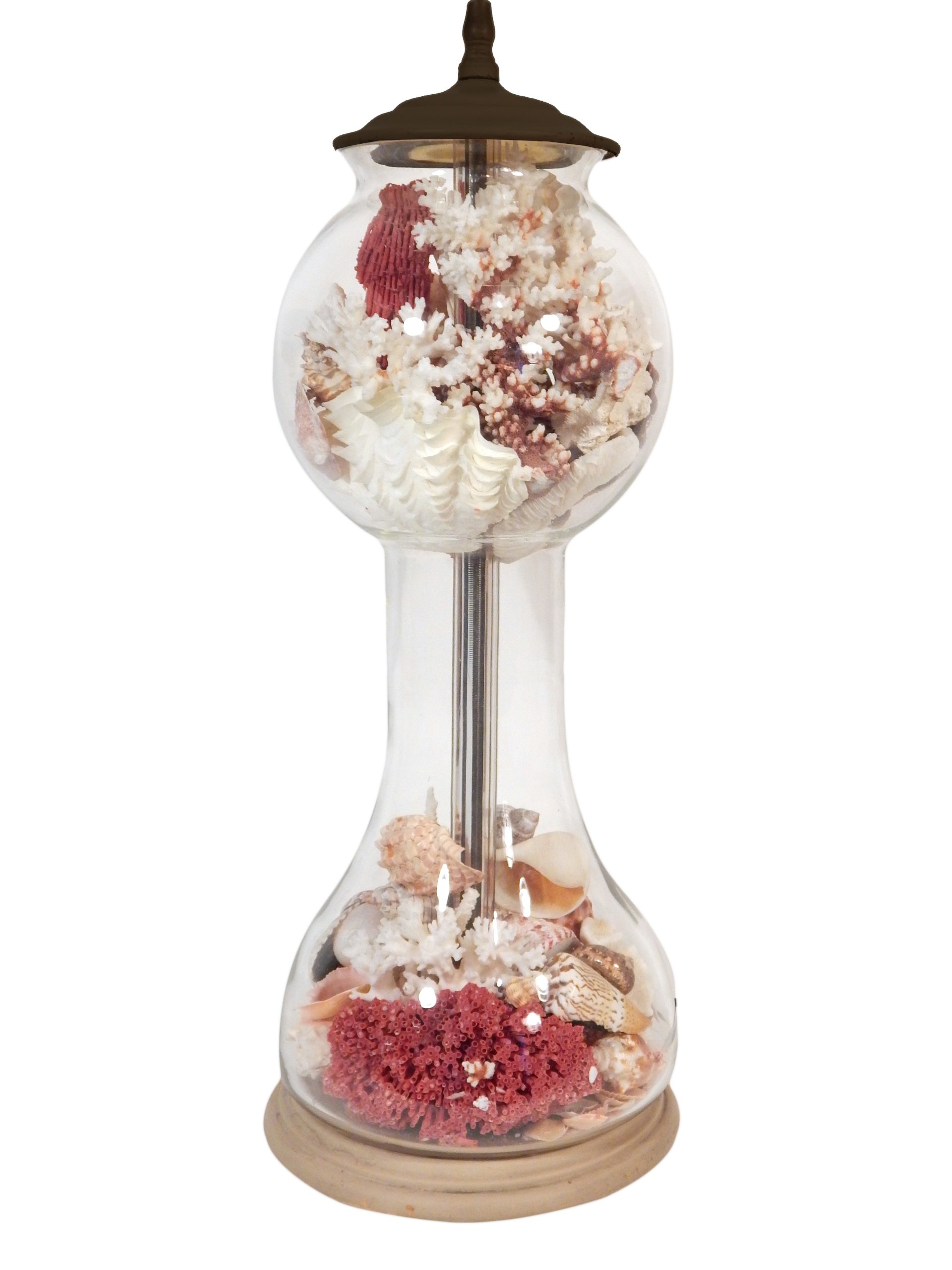 Pair of Cloche Shell Lamps - Image 10