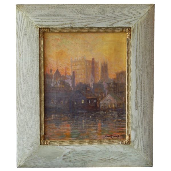 Signed Cityscape