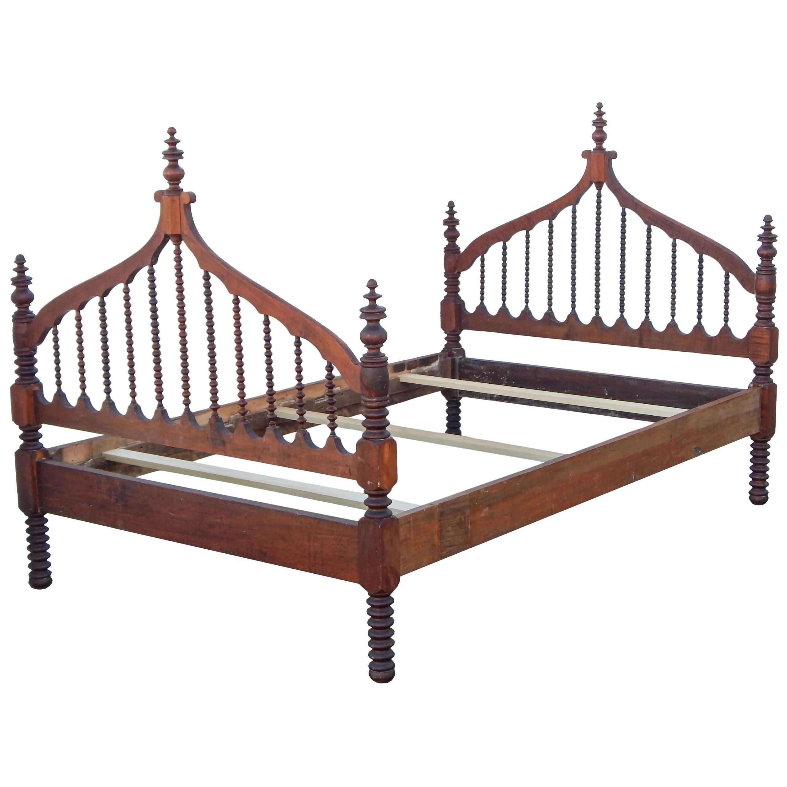 Gothic Style Bobbin Bed