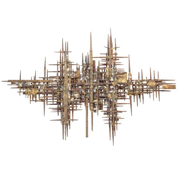 Brutalist Wall Sculpture