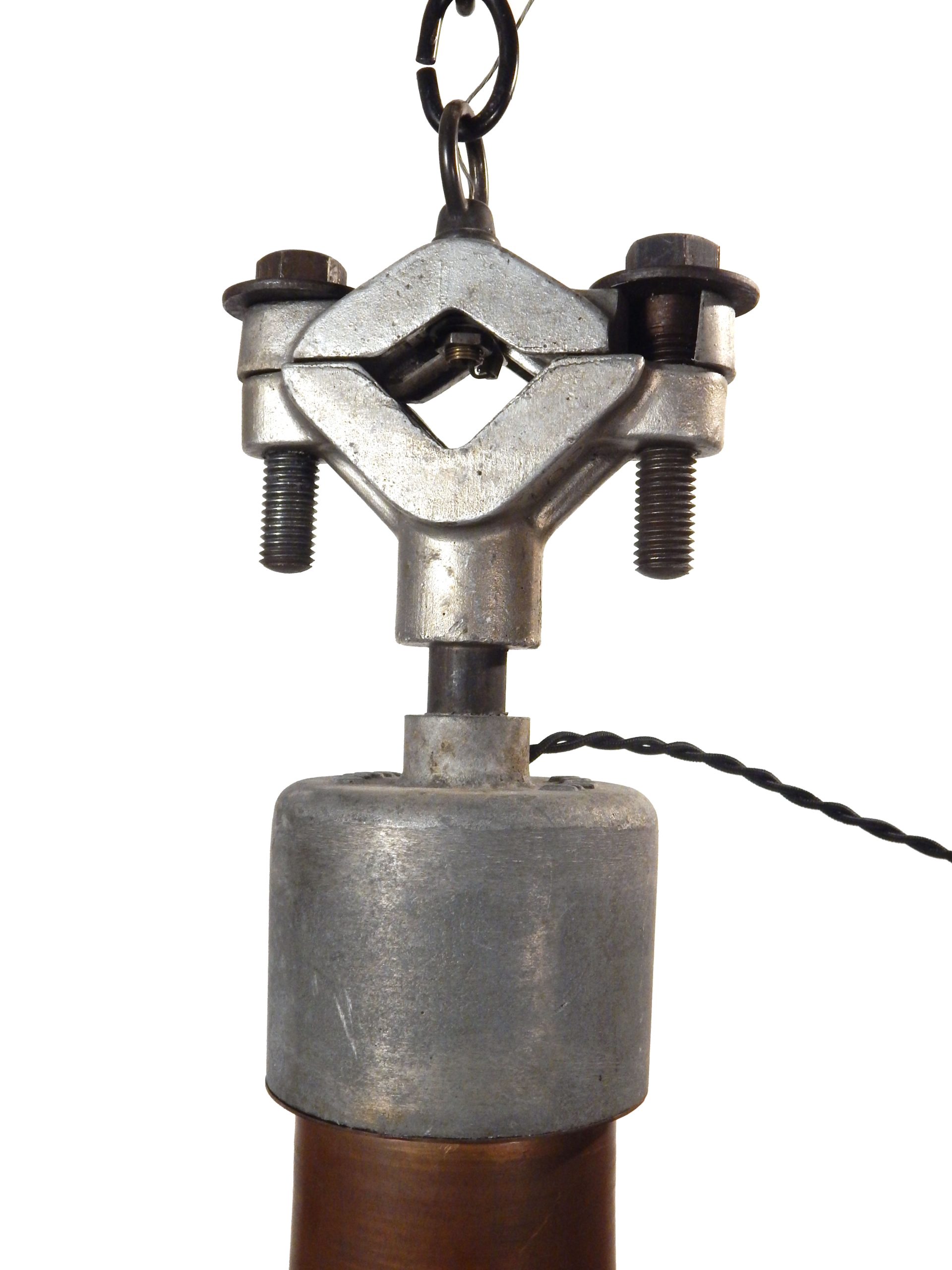 Pair of Hanging Copper Fixtures - Image 11