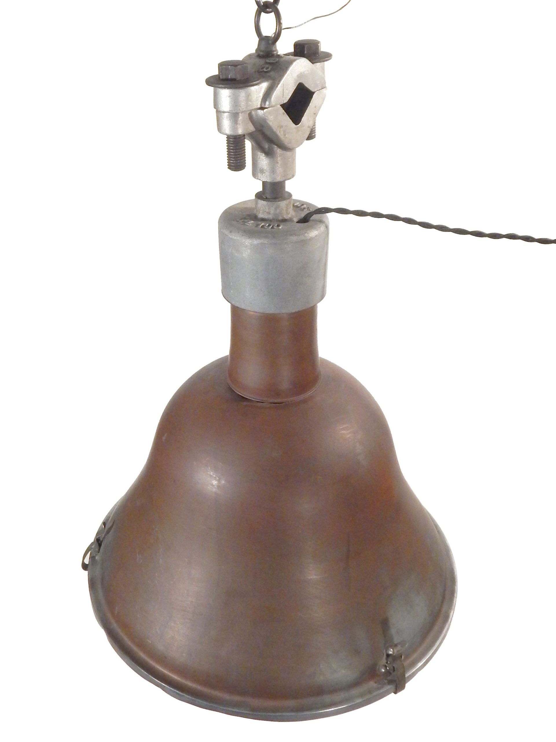 Pair of Hanging Copper Fixtures - Image 6