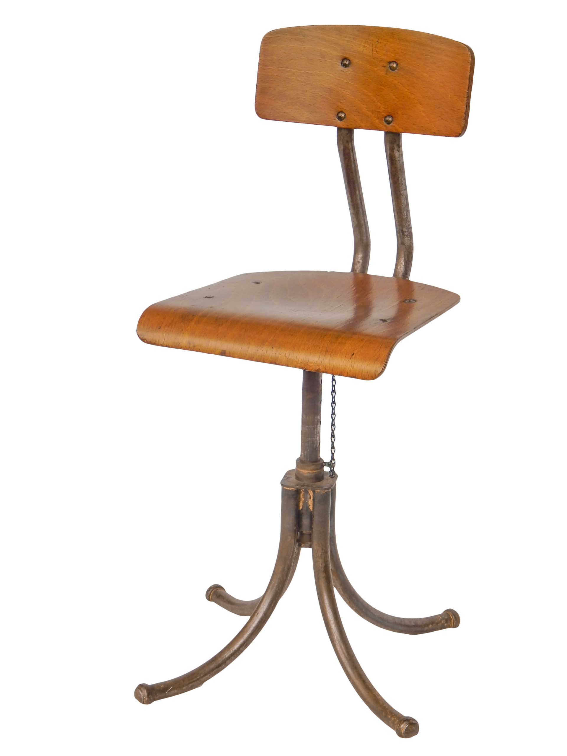 Industrial Adjustable Stool - Image 3