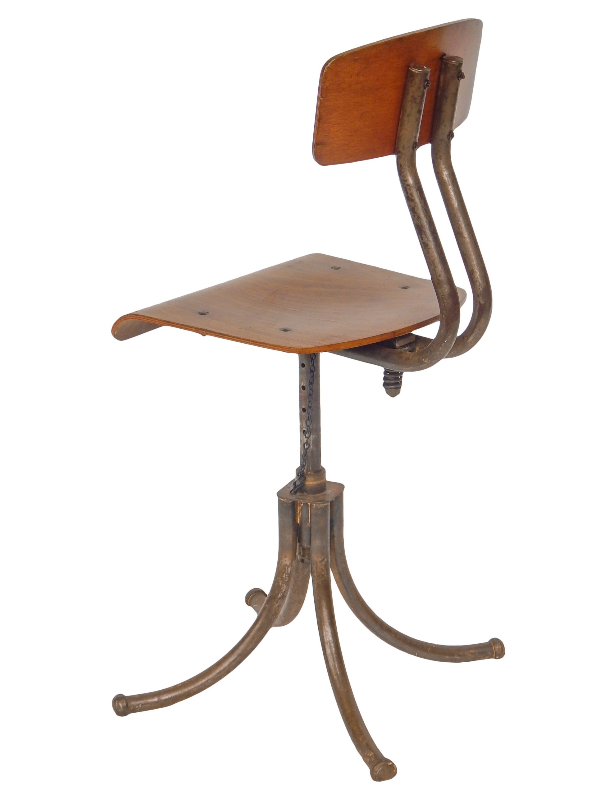 Industrial Adjustable Stool - Image 5