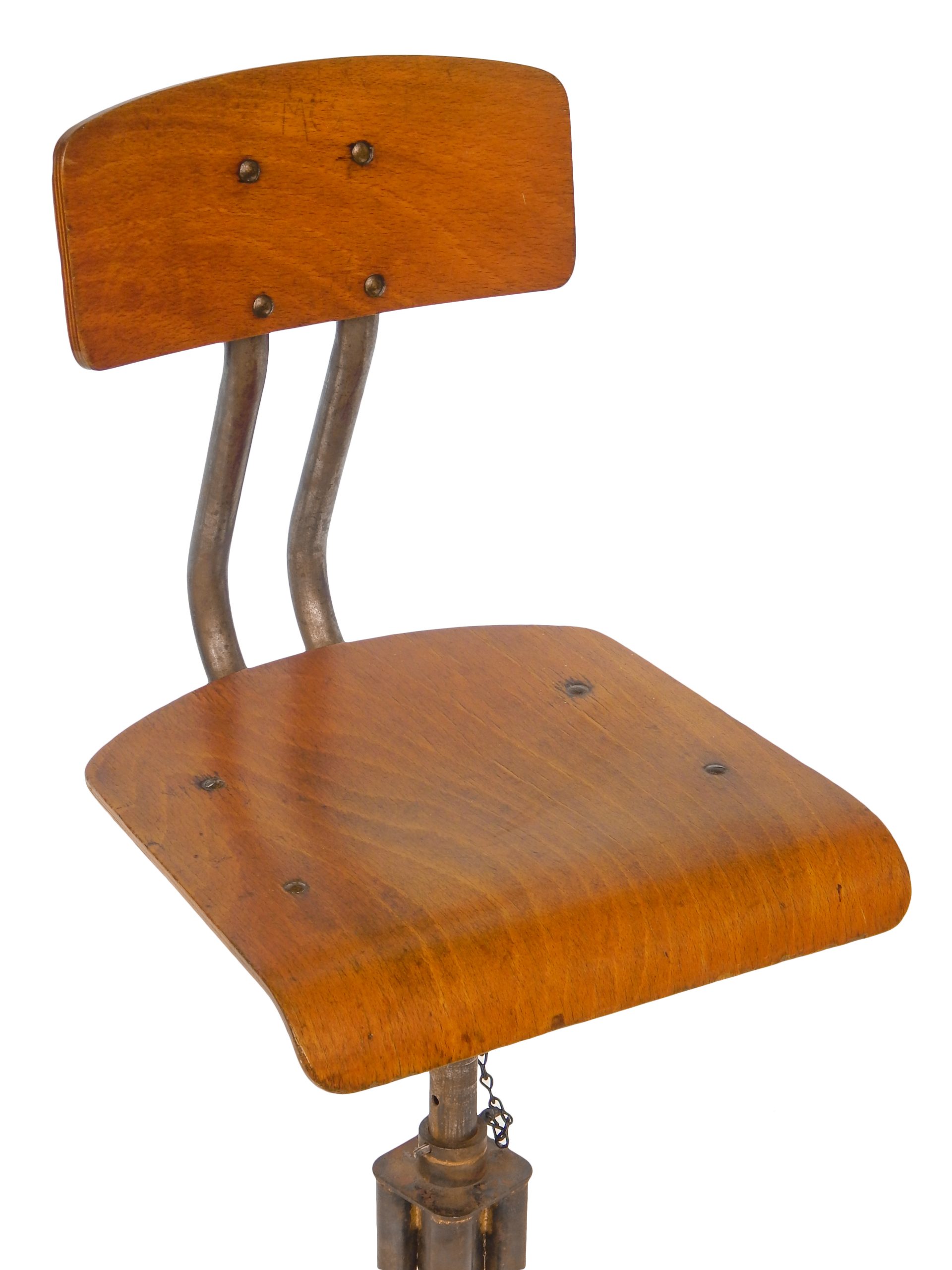 Industrial Adjustable Stool - Image 8