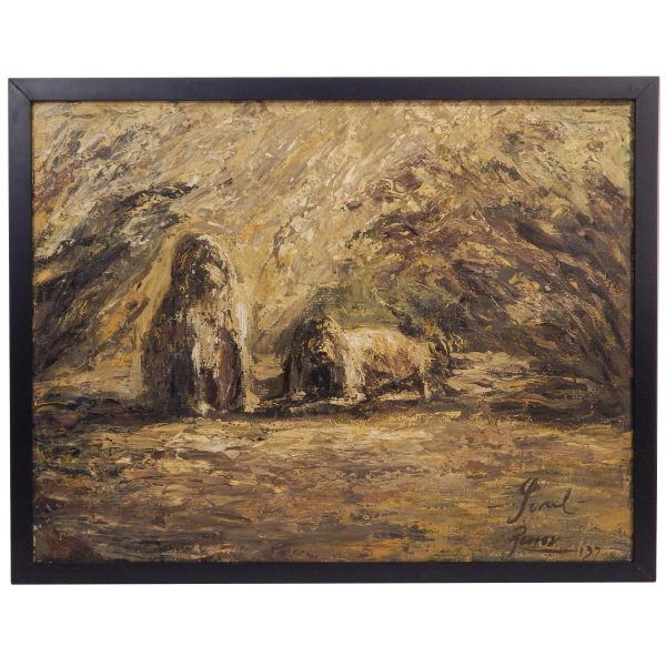 Painting of Shaggy Dogs