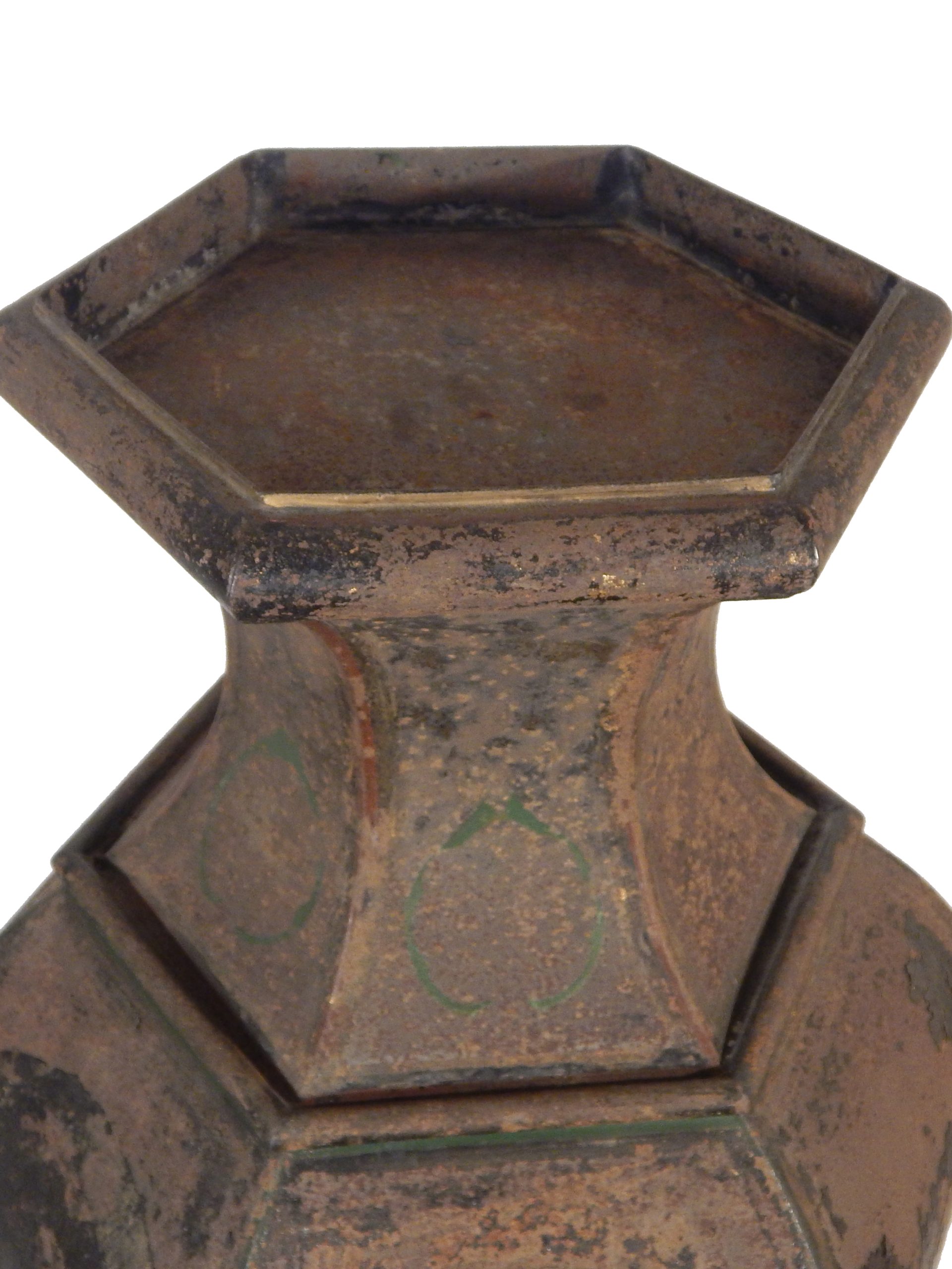 Pair of Chinoiserie Hexagonal Stands - Image 11