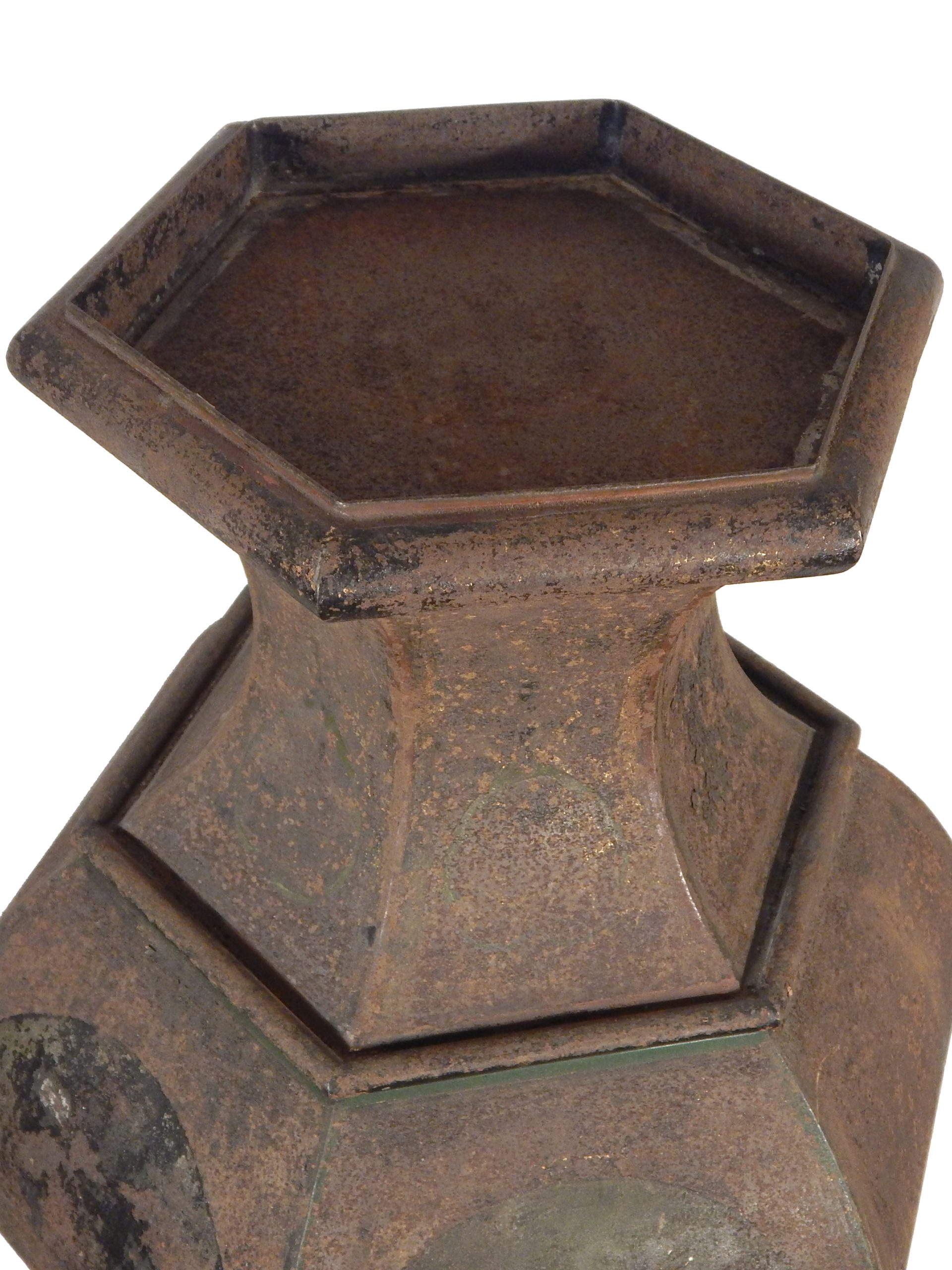 Pair of Chinoiserie Hexagonal Stands - Image 8