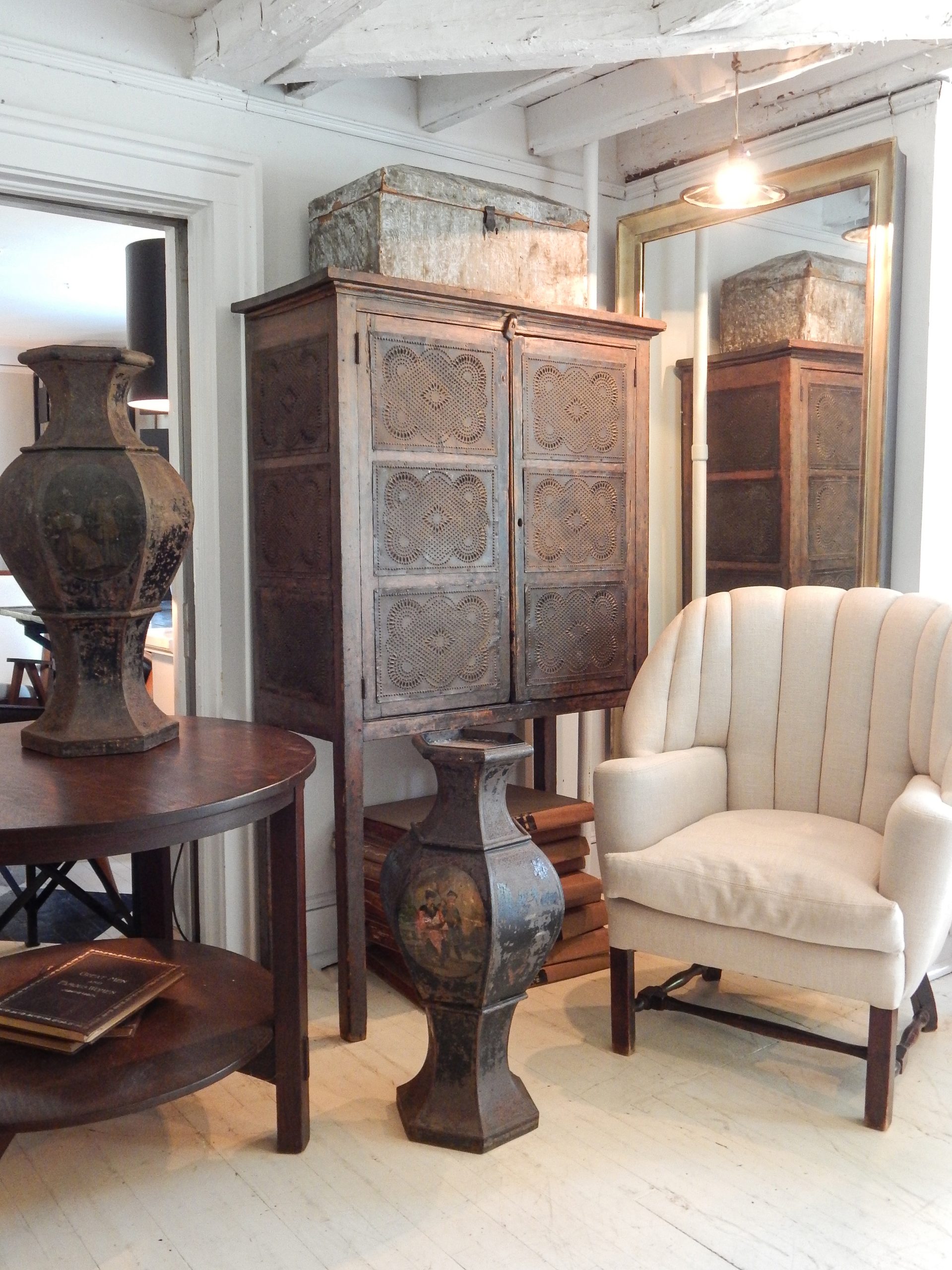 Pair of Chinoiserie Hexagonal Stands - Image 2