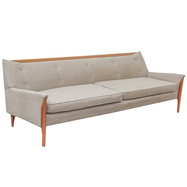 Long Mid Century Sofa