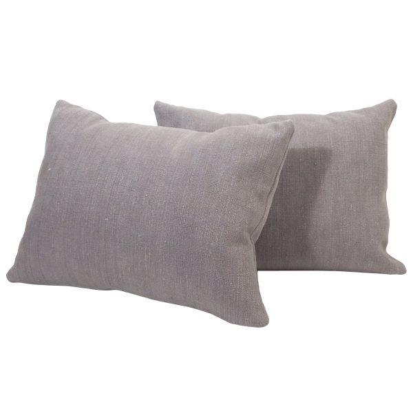 Homespun Hemp Dyed Medium Gray