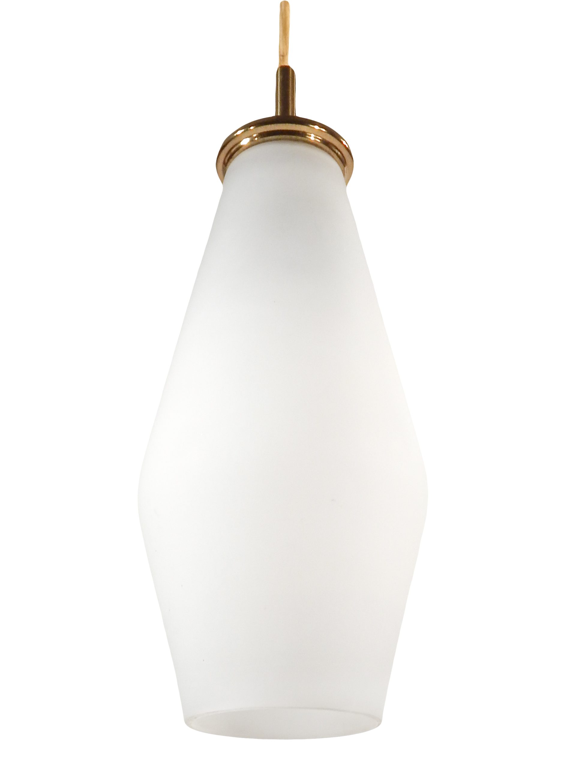 Paavo Tynell Frosted Glass Pendant Lights - Image 4