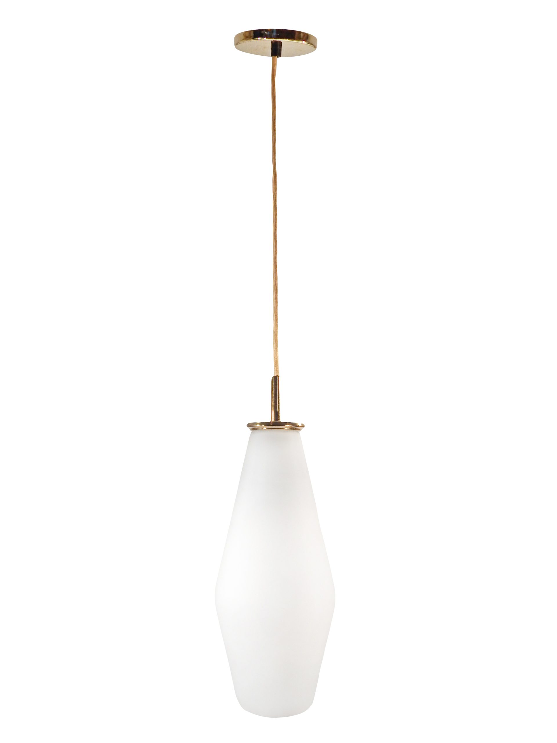 Paavo Tynell Frosted Glass Pendant Lights - Image 7
