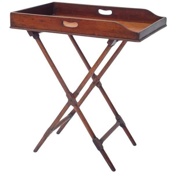 Serving Tray on Folding Stand