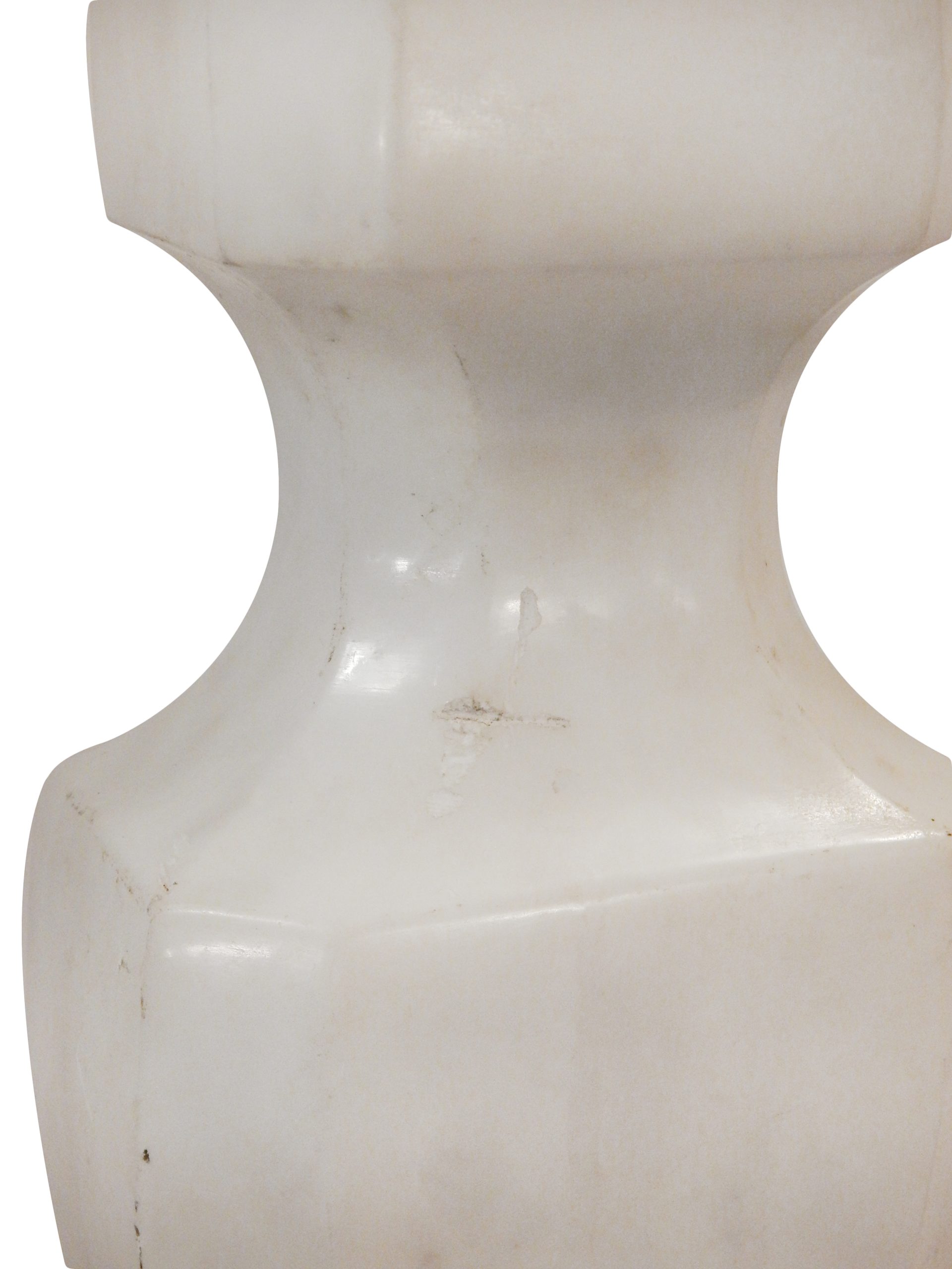 Pair of Sculptural Marble Lamps - Image 13