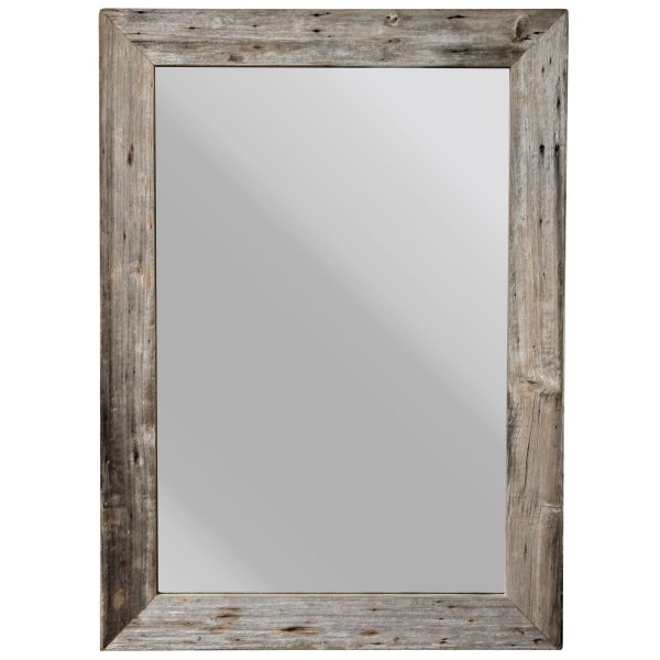 Large Barn Wood Mirror