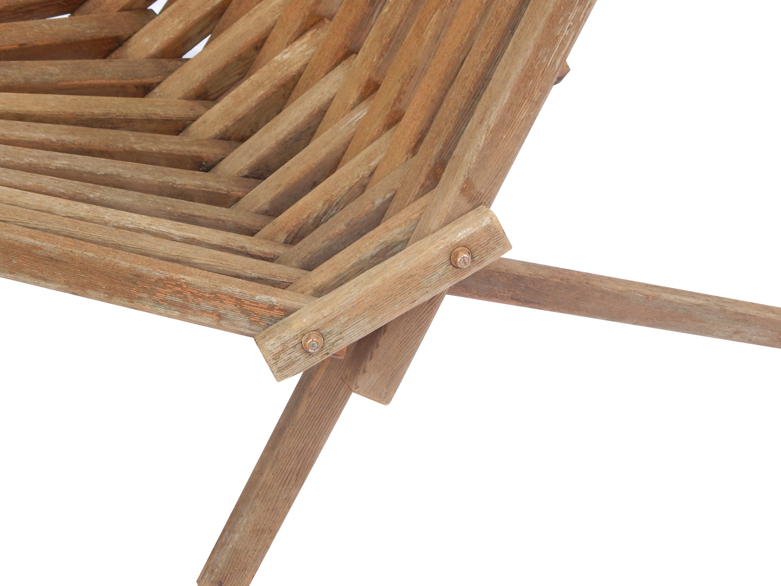 Pair of Outdoor Lounge Chairs with Ottoman - Image 11