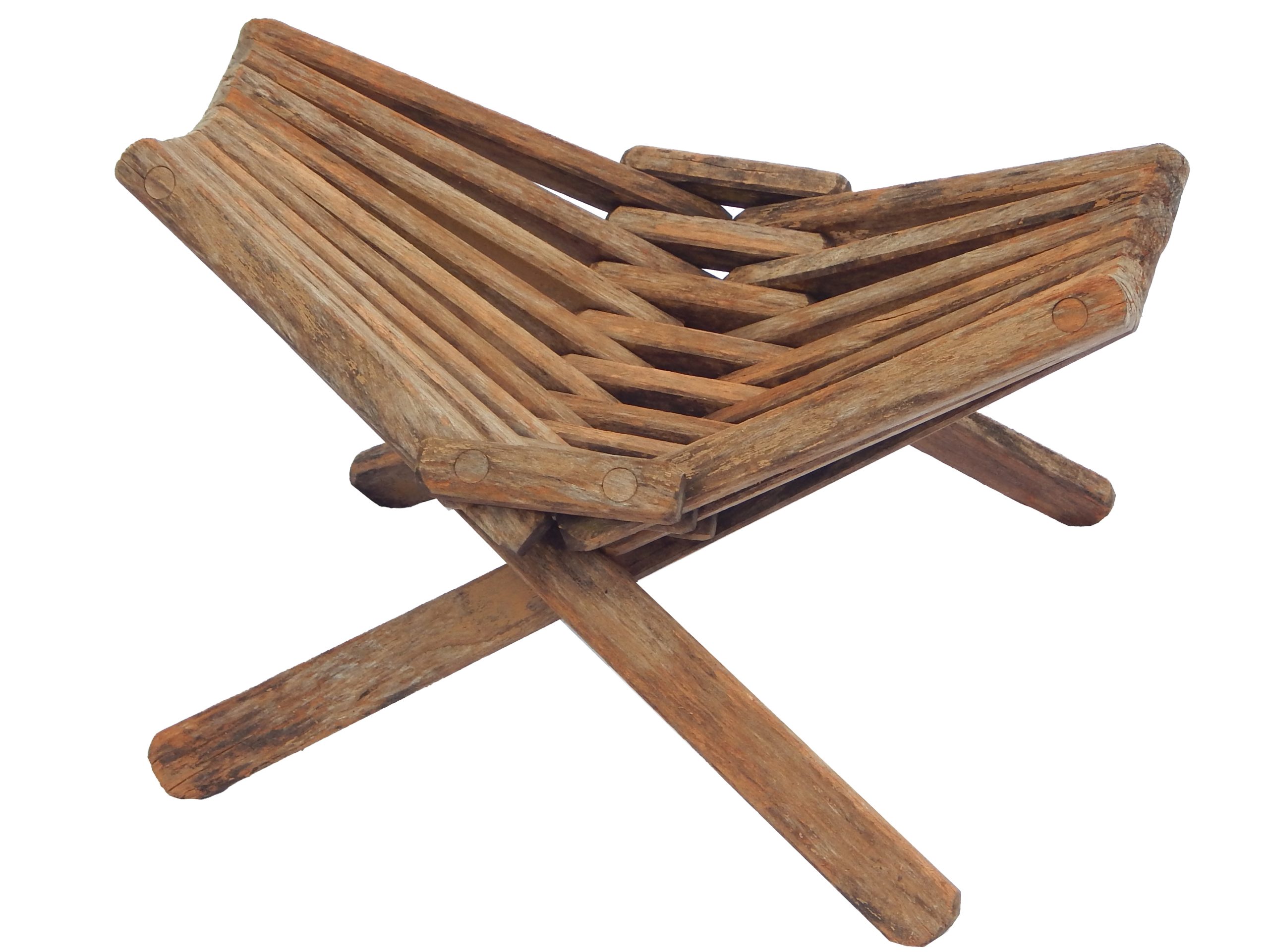 Pair of Outdoor Lounge Chairs with Ottoman - Image 13