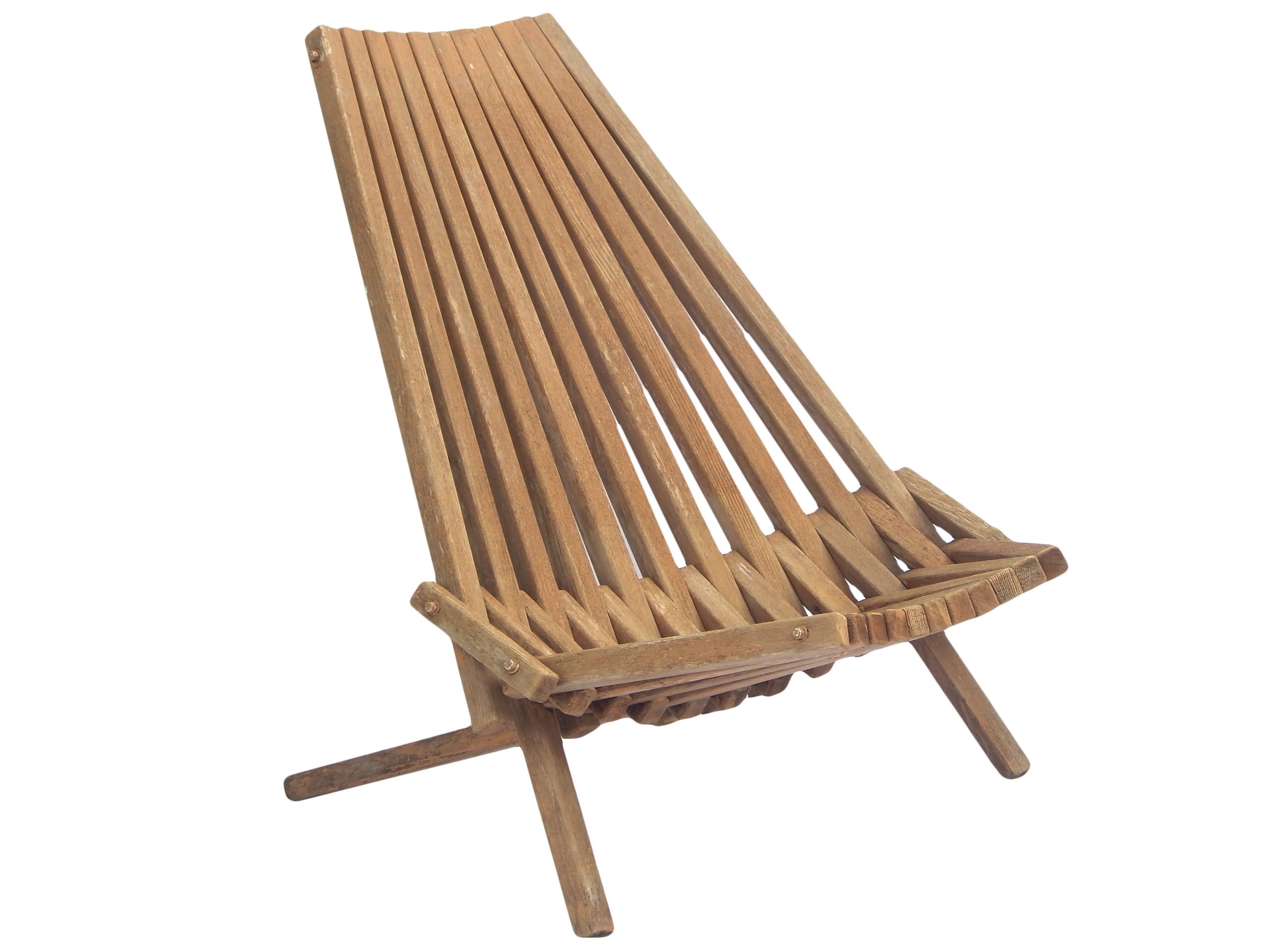 Pair of Outdoor Lounge Chairs with Ottoman - Image 3