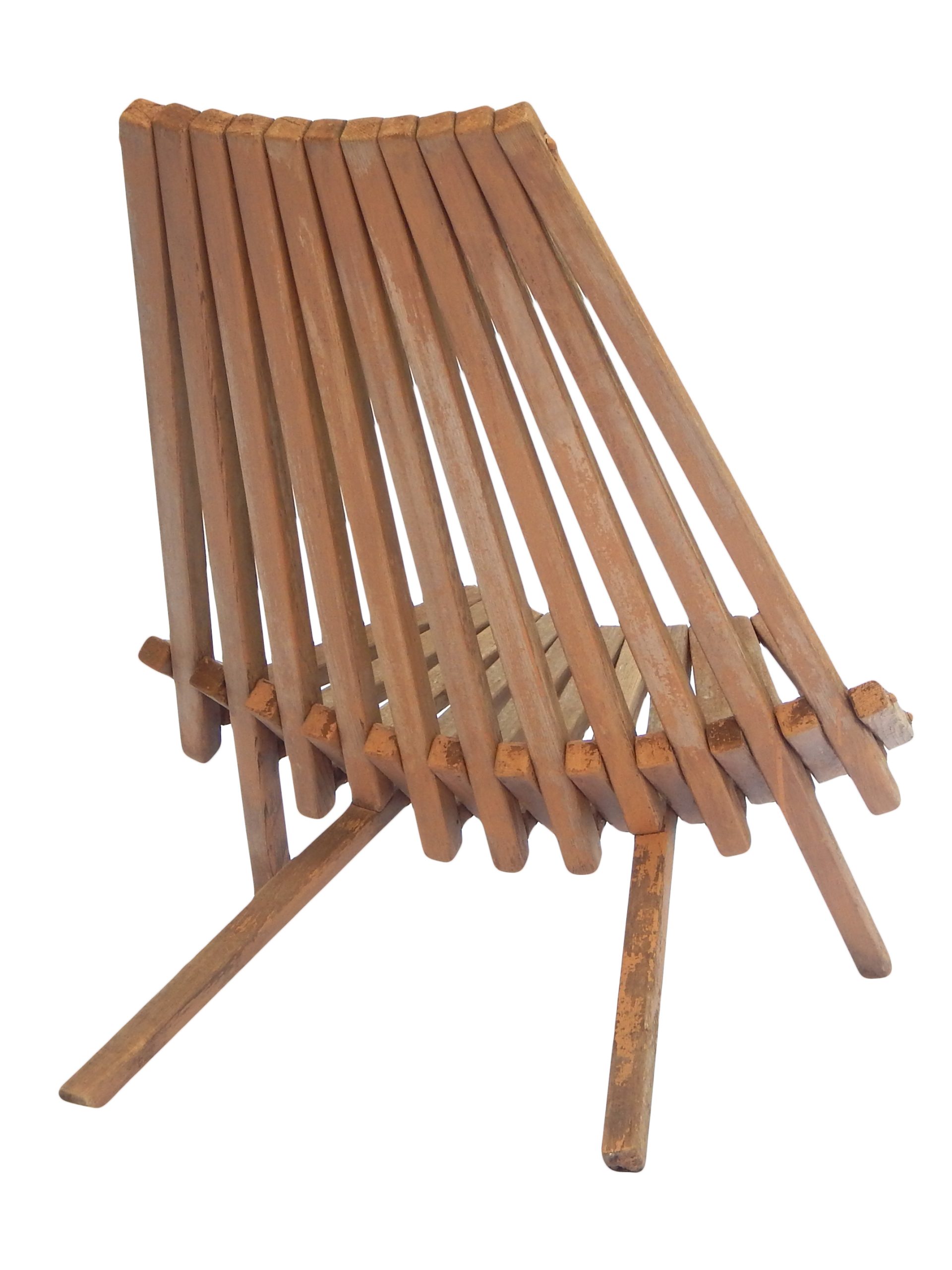 Pair of Outdoor Lounge Chairs with Ottoman - Image 5