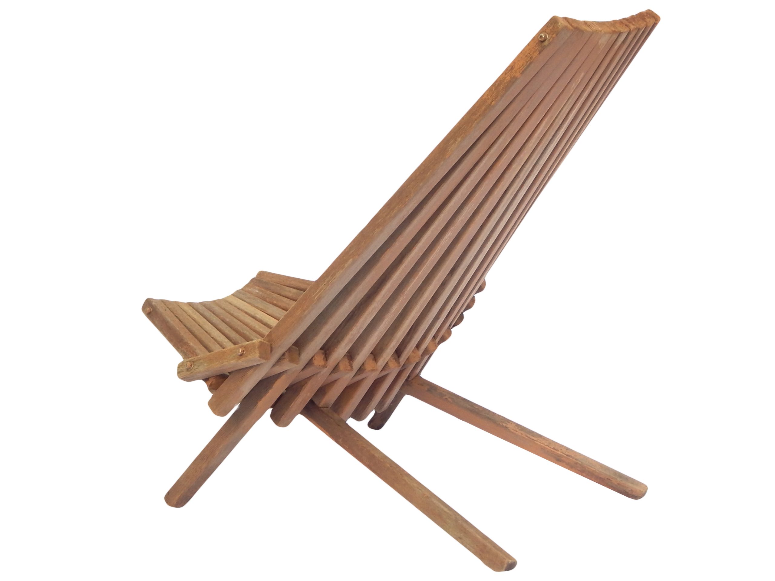 Pair of Outdoor Lounge Chairs with Ottoman - Image 6