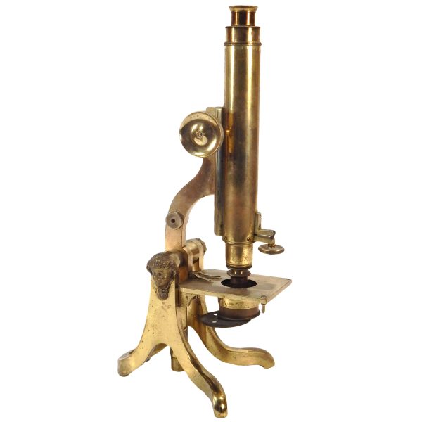 19th Century Brass Microscope