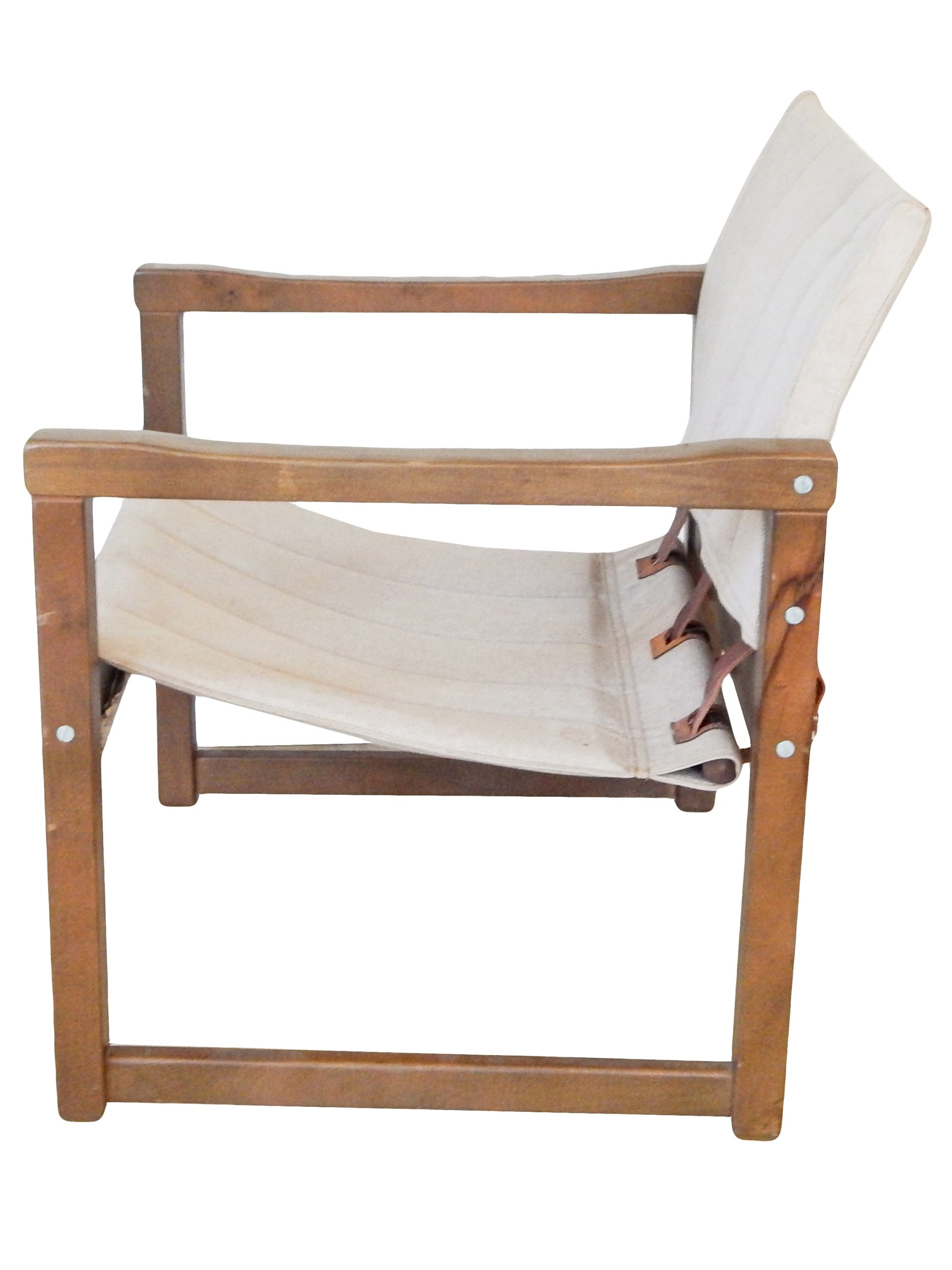 Pair of Mid Century Safari Chairs - Image 5