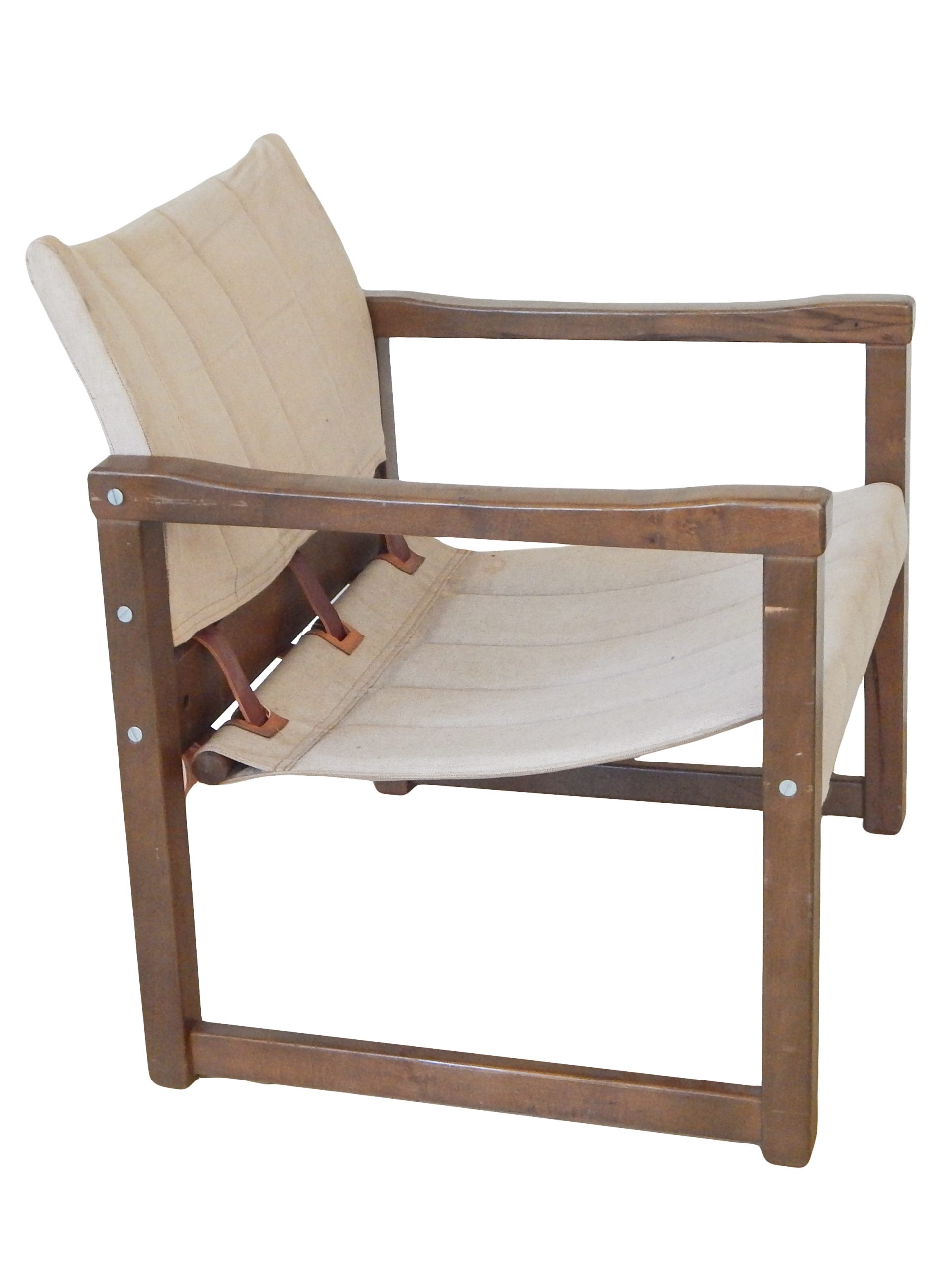 Pair of Mid Century Safari Chairs - Image 7