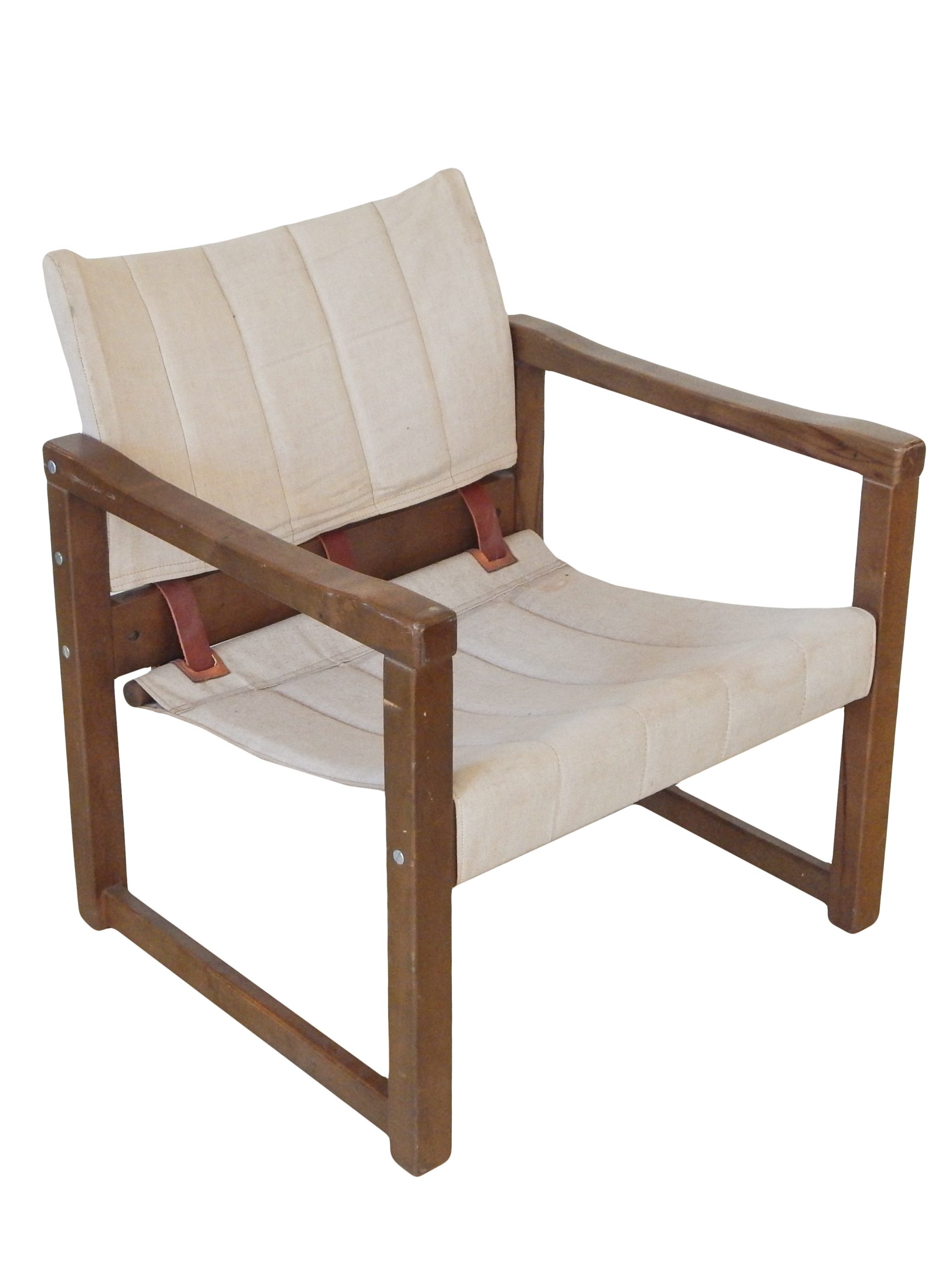 Pair of Mid Century Safari Chairs - Image 8