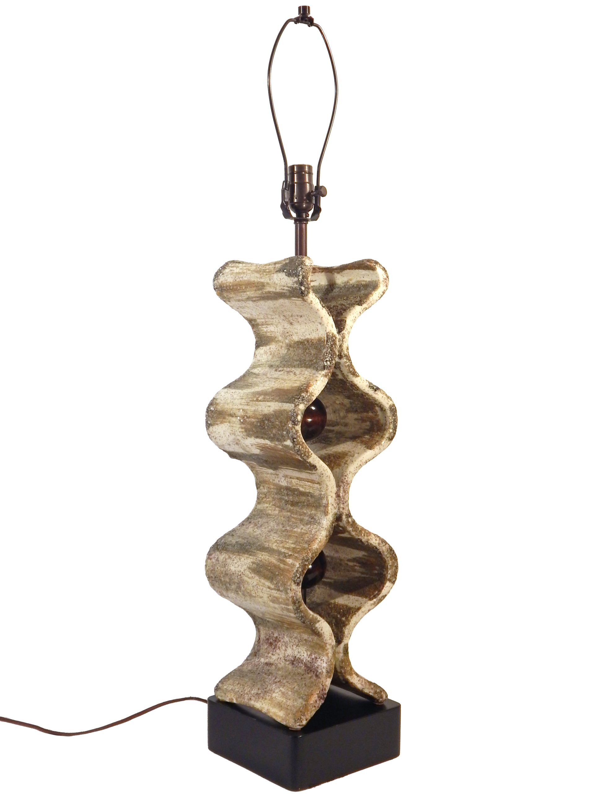 Sculptural Ceramic Table Lamp - Image 3