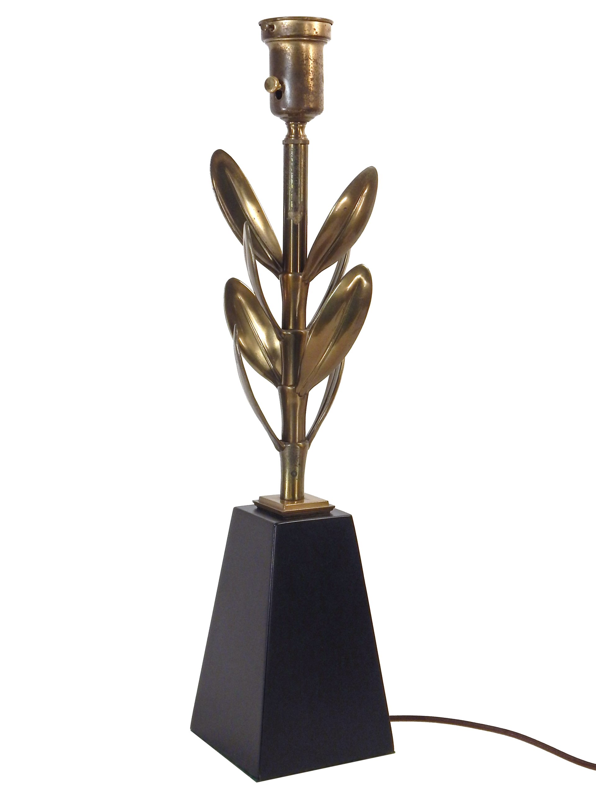 Pair of Stiffel Floriform Lamps - Image 5