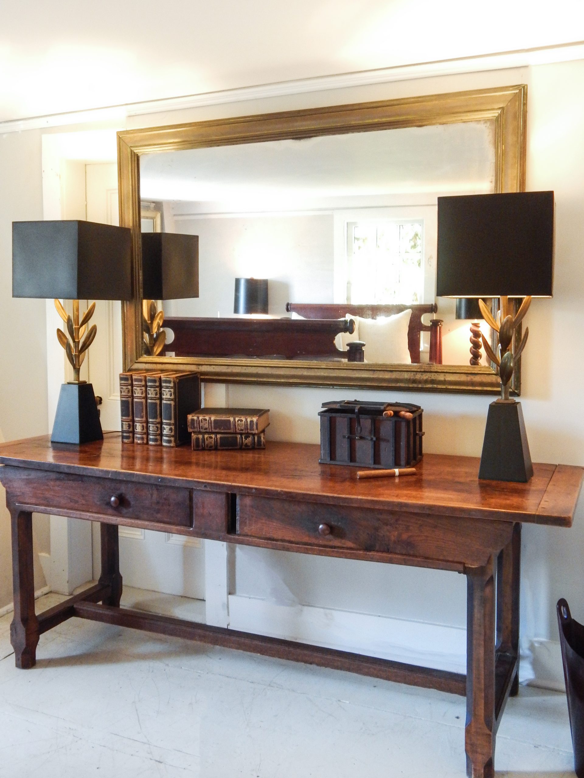 Pair of Stiffel Floriform Lamps - Image 2