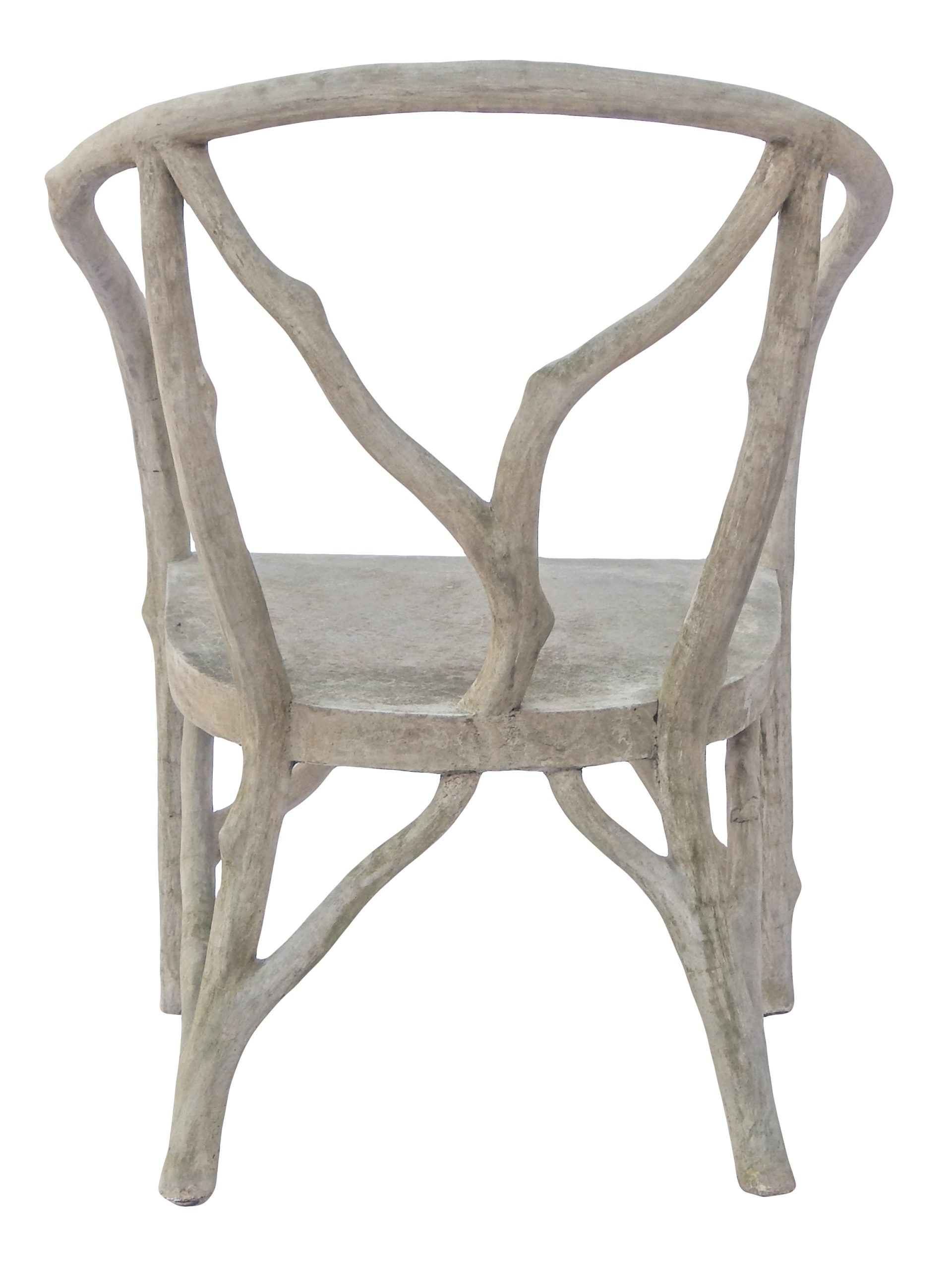 Faux Bois Garden Chair - Image 5