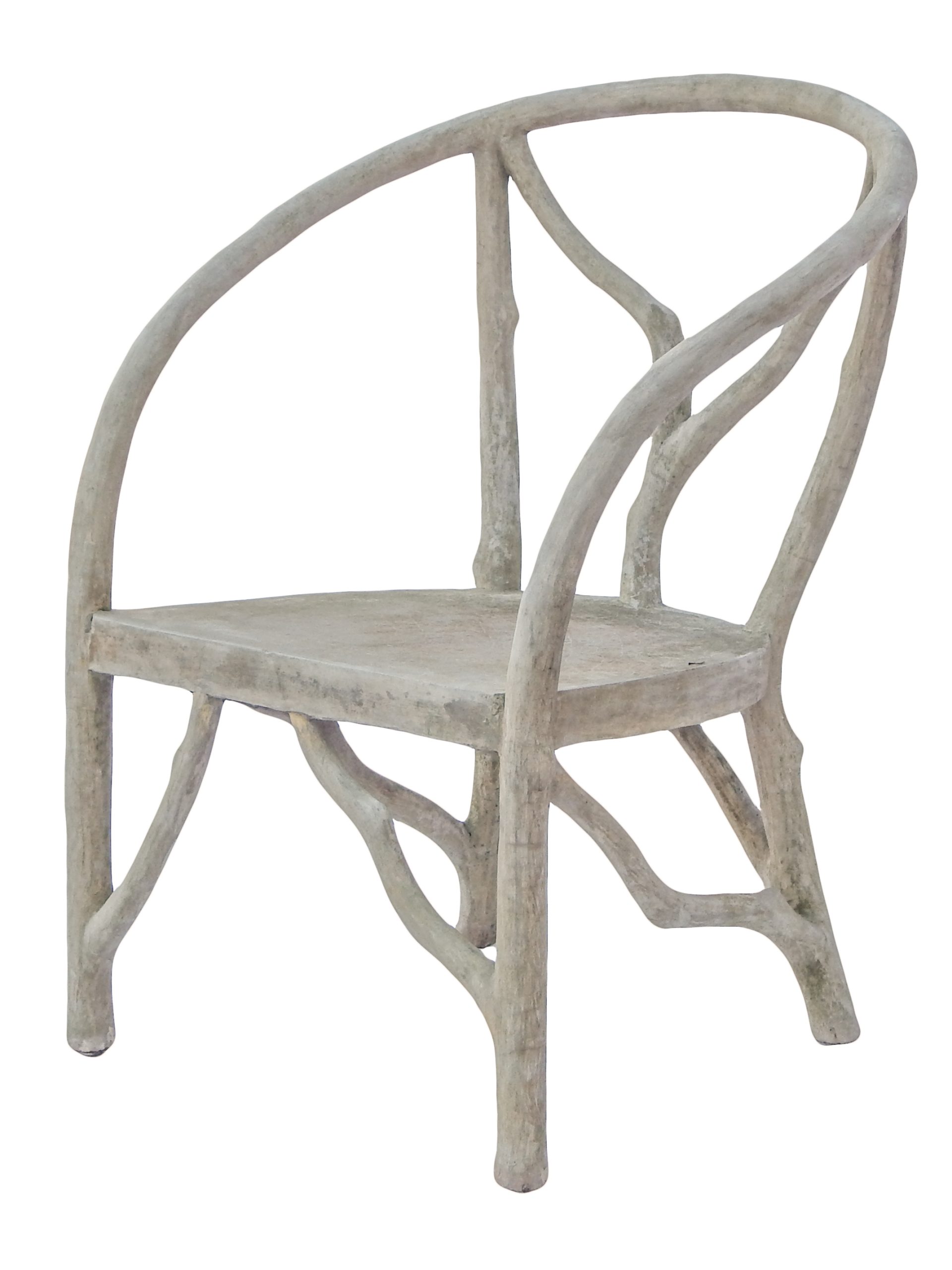 Faux Bois Garden Chair - Image 6