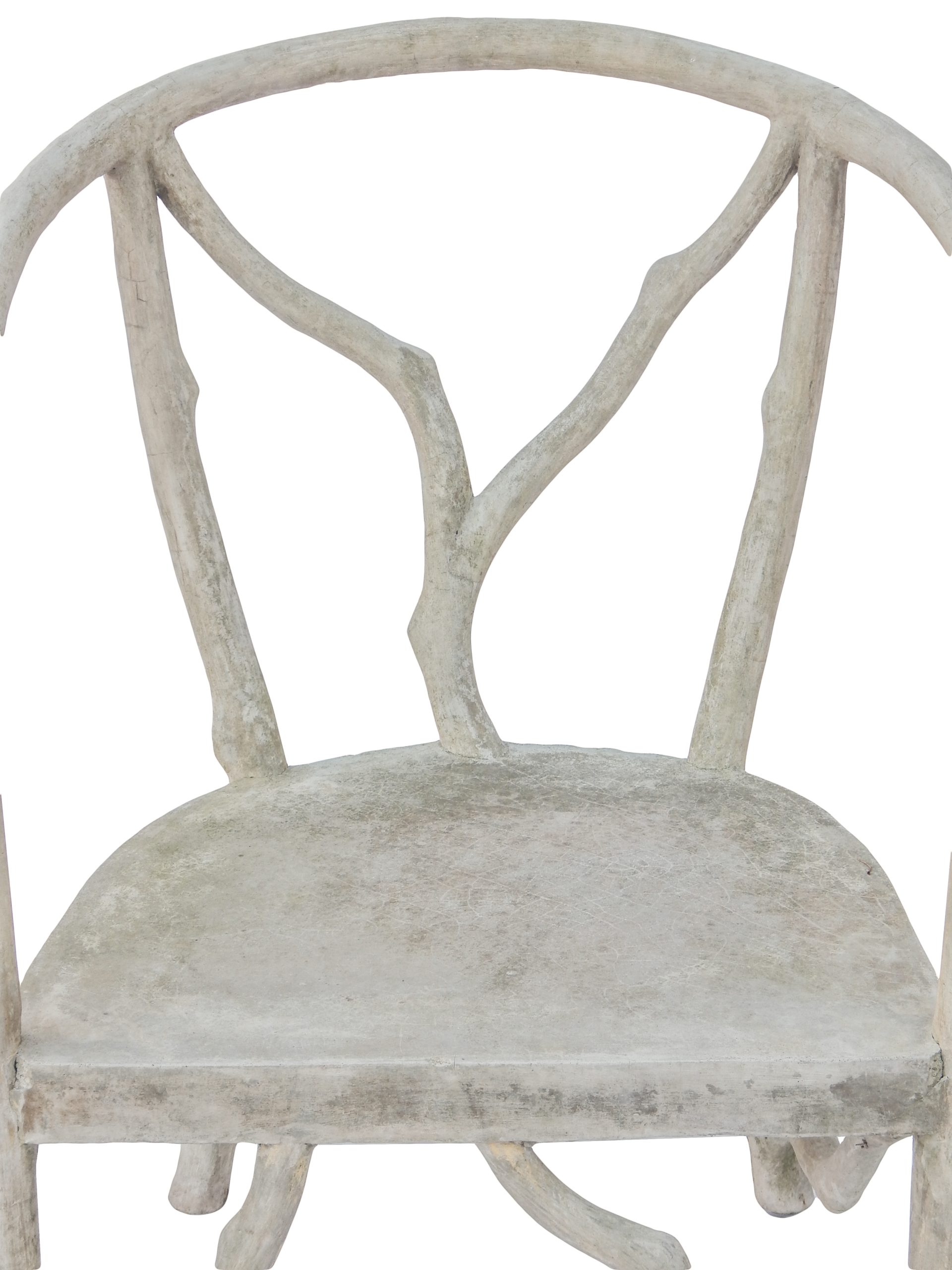 Faux Bois Garden Chair - Image 7