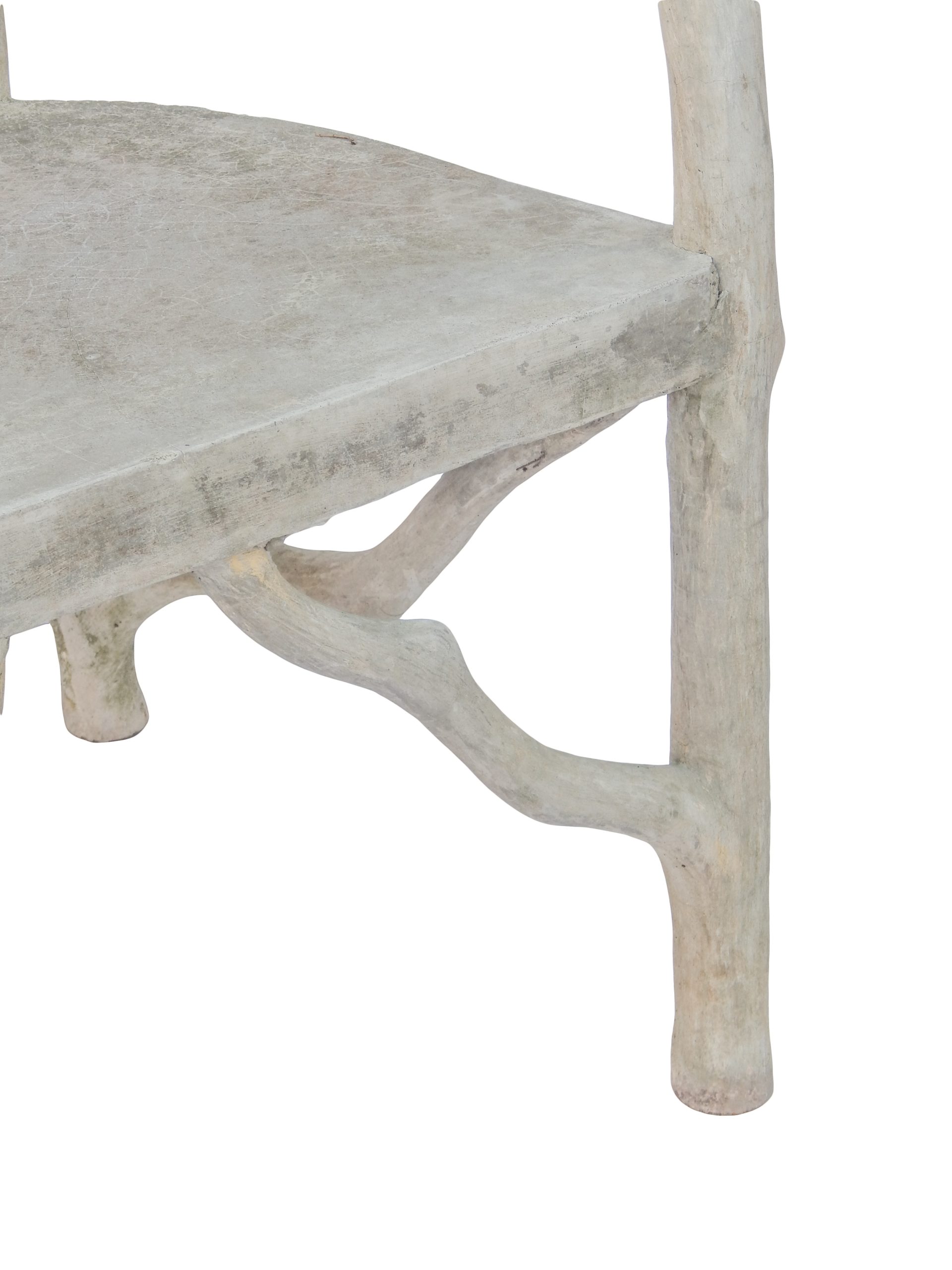 Faux Bois Garden Chair - Image 8