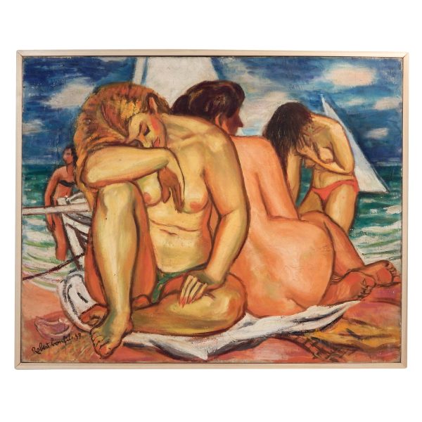 Beach Scene by Robert Bonfils