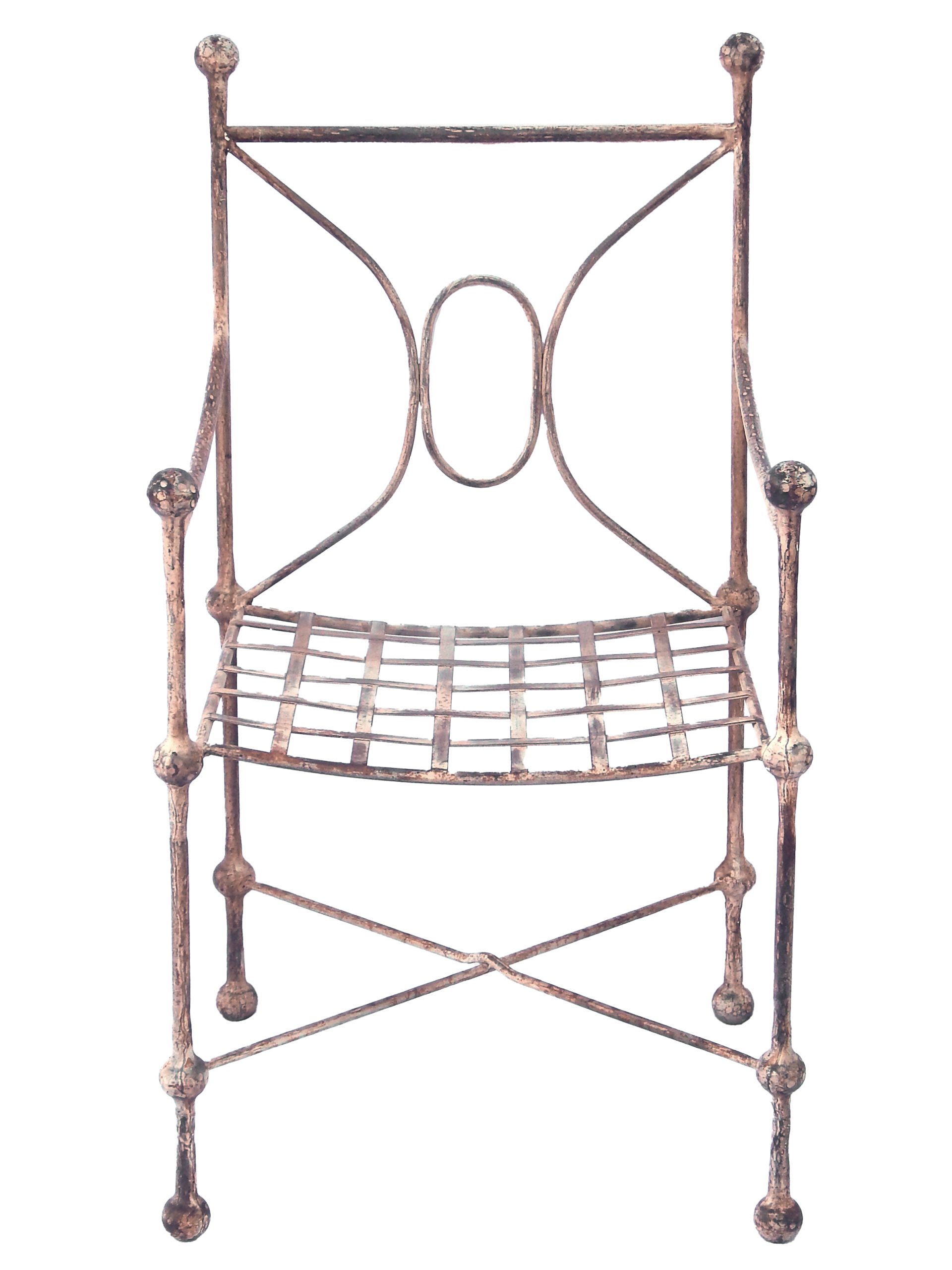 Pair of Iron Chairs - Image 3