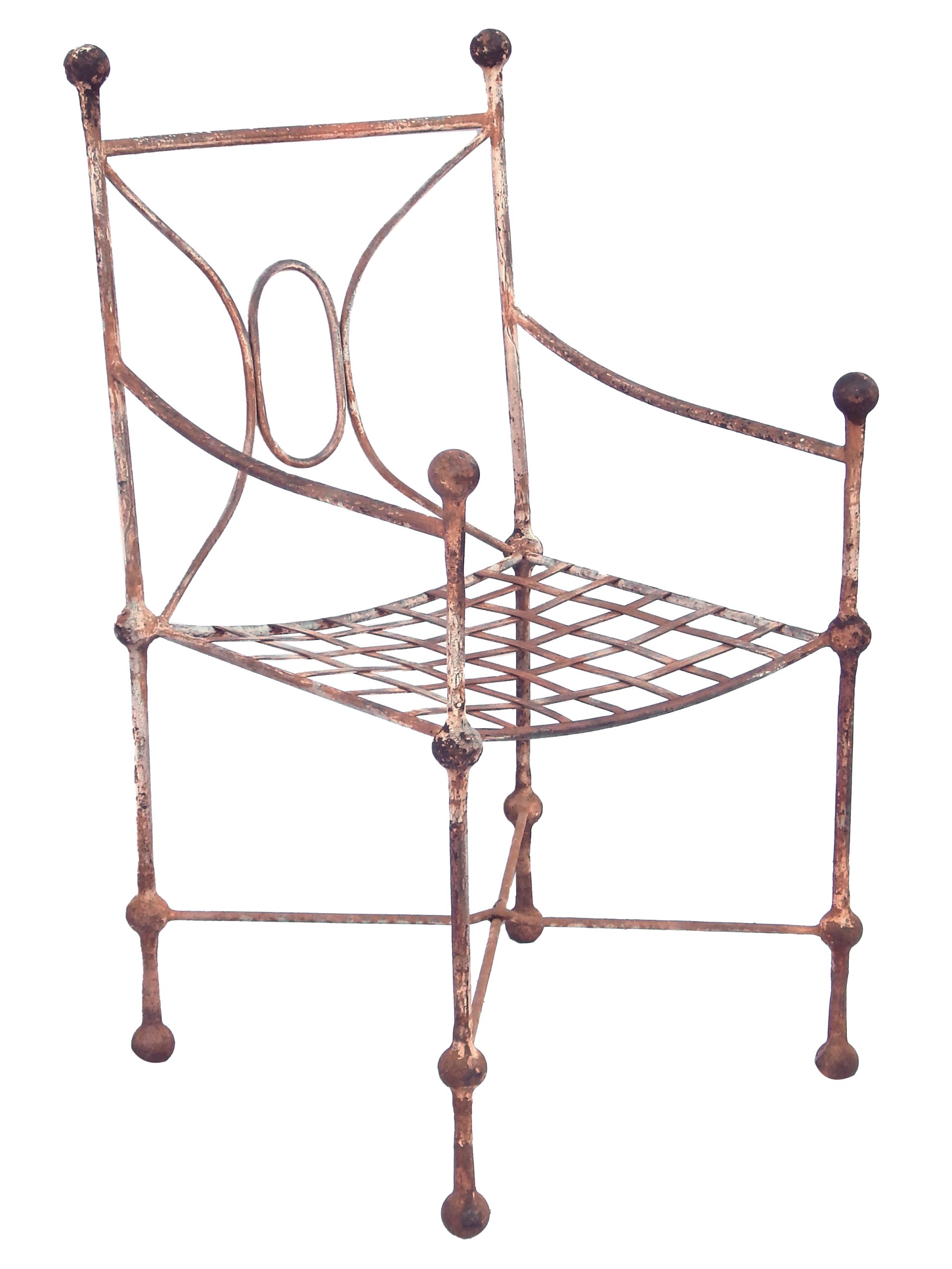 Pair of Iron Chairs - Image 15