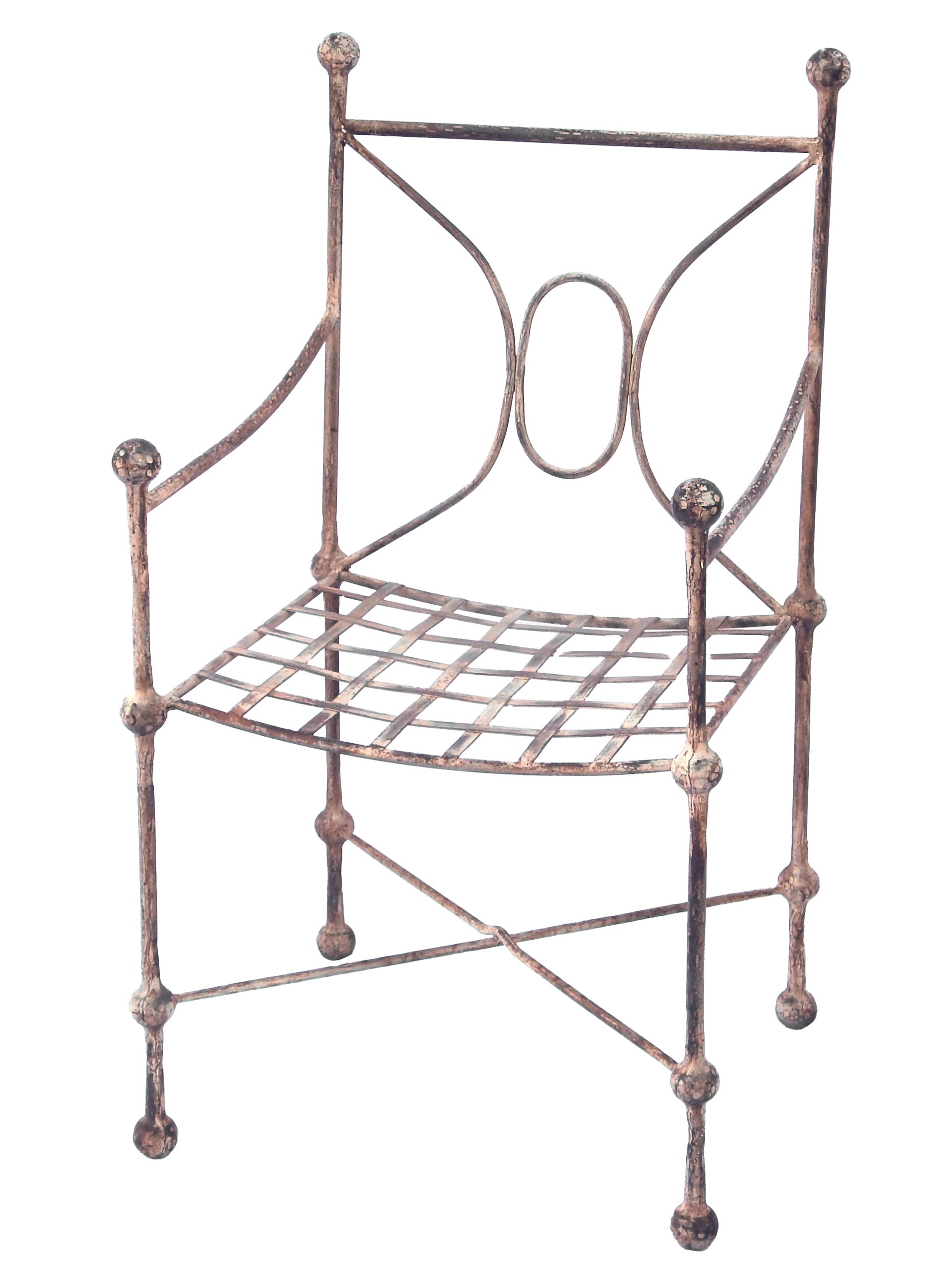 Pair of Iron Chairs - Image 5