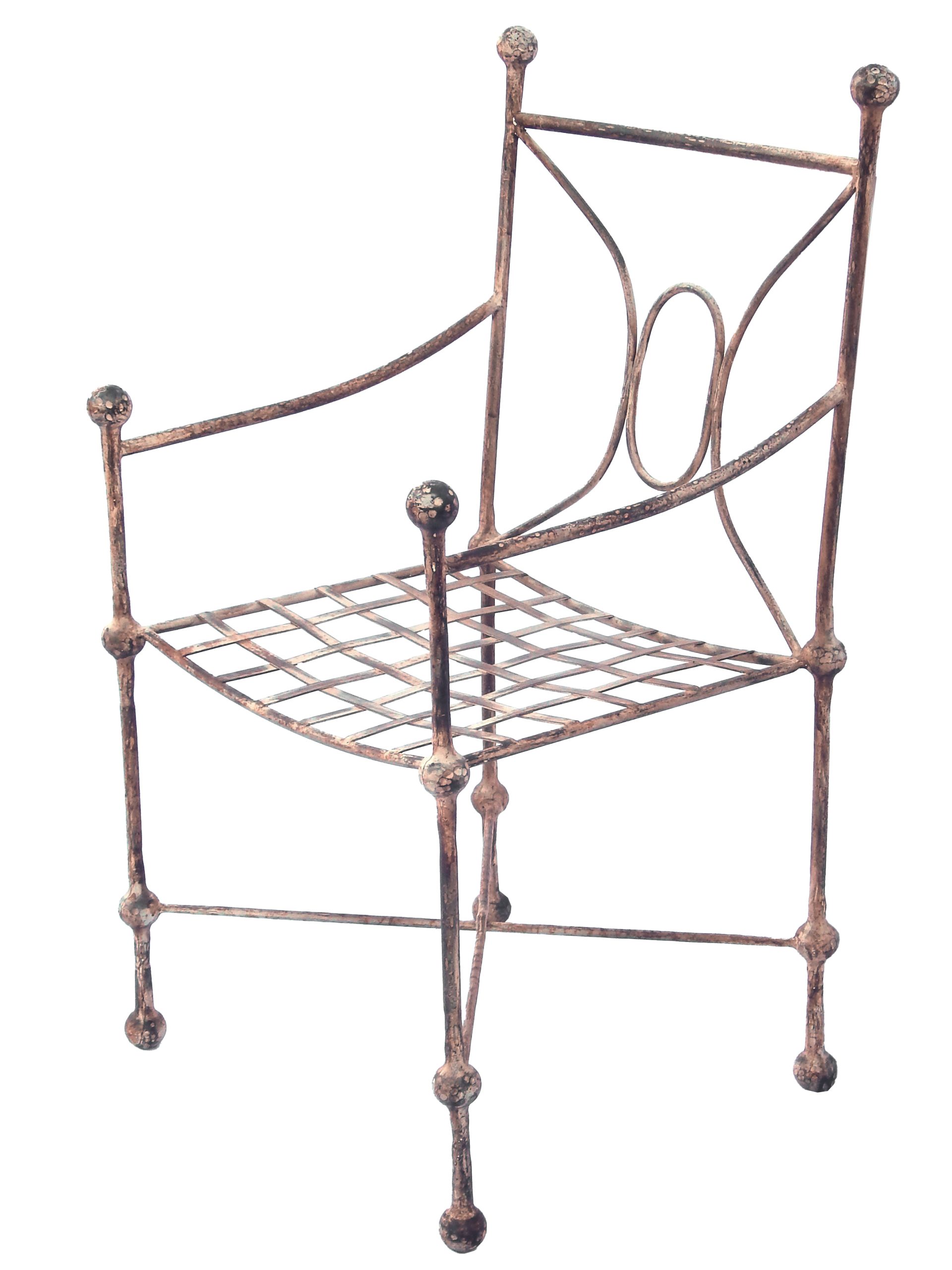 Pair of Iron Chairs - Image 6