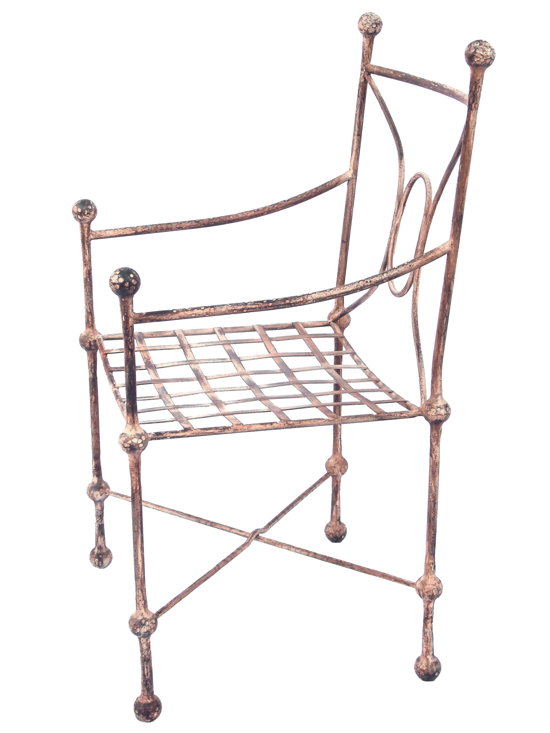Pair of Iron Chairs - Image 7