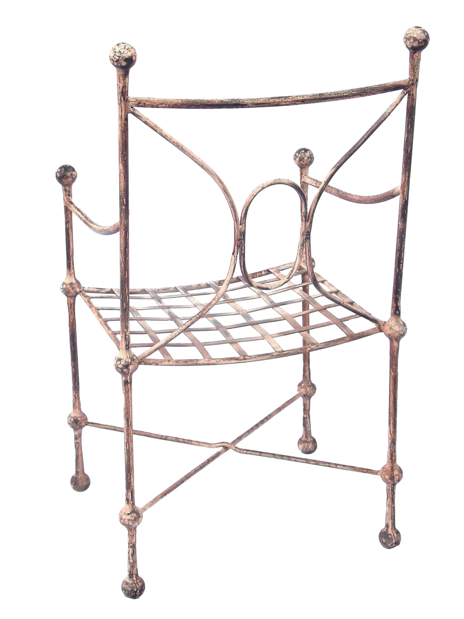 Pair of Iron Chairs - Image 8
