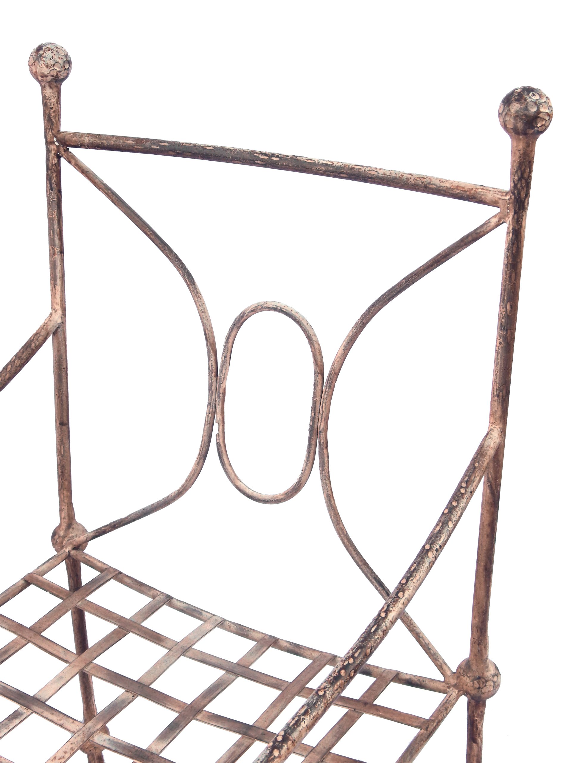 Pair of Iron Chairs - Image 9
